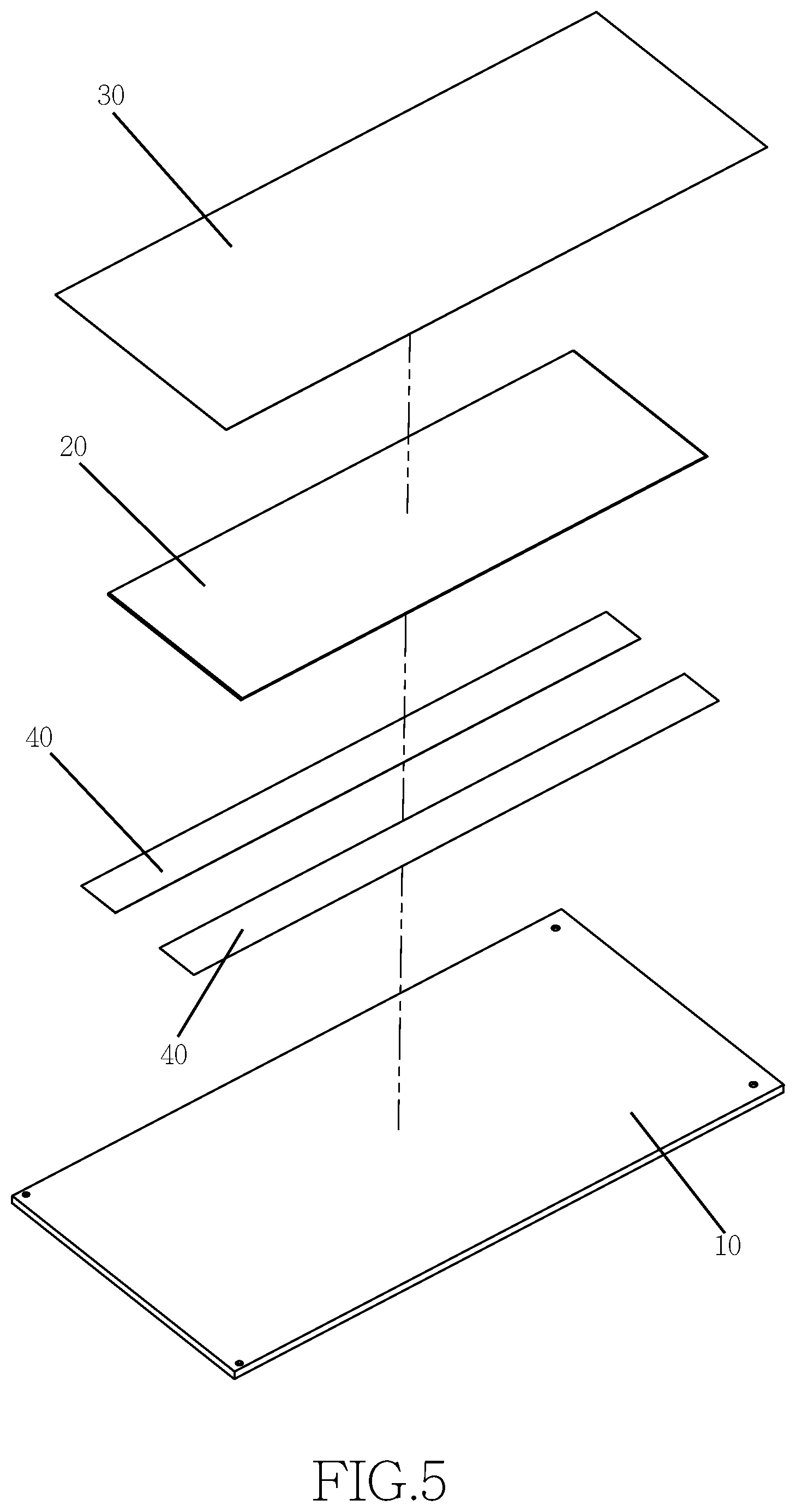 Patent US12377311 Figure 5 – Treadmill having soft walking board assembly with functions of heat dissipation, shock absorption, and wear resistance