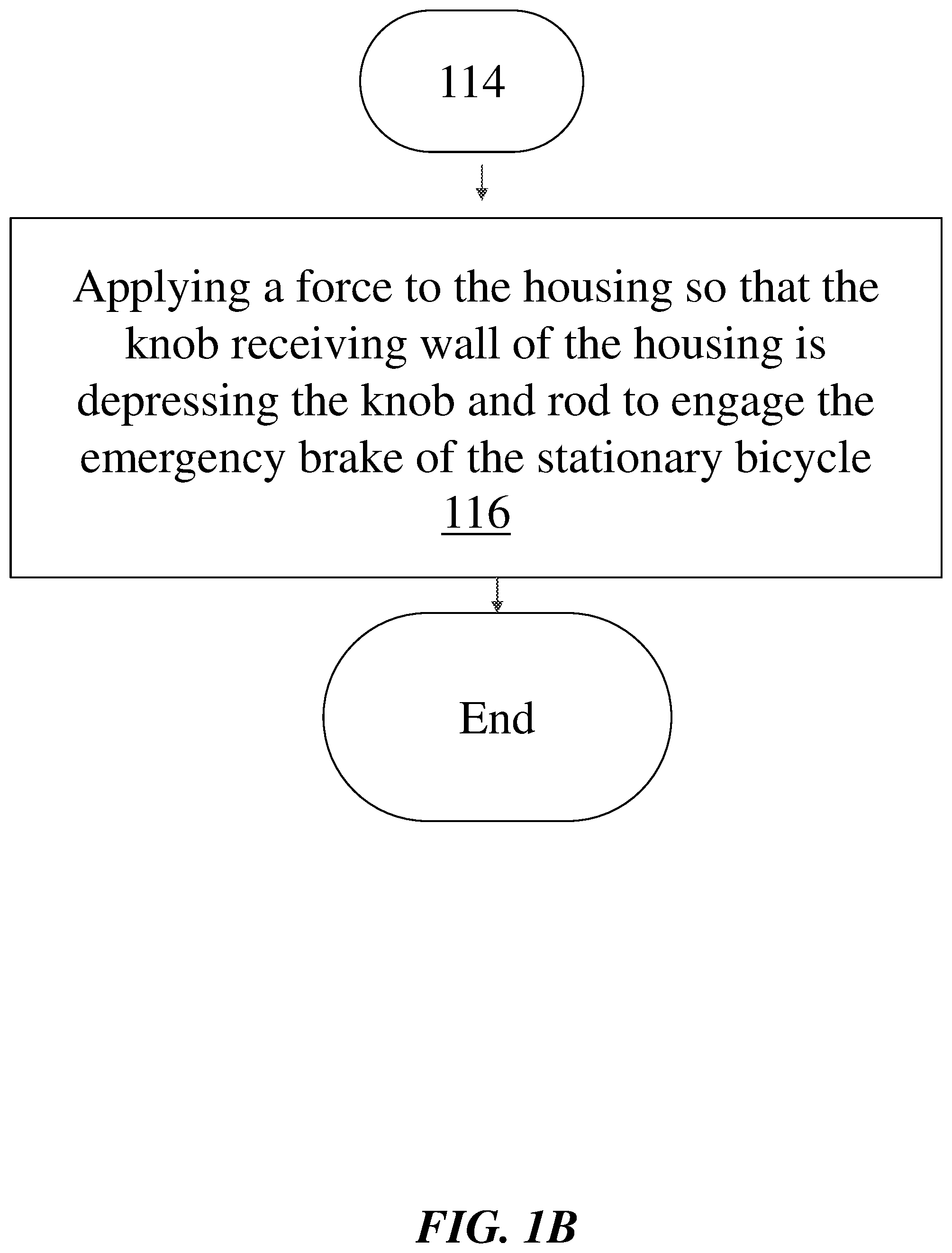Patent US12377312 Figure 2 – Lock device for a stationary bicycle