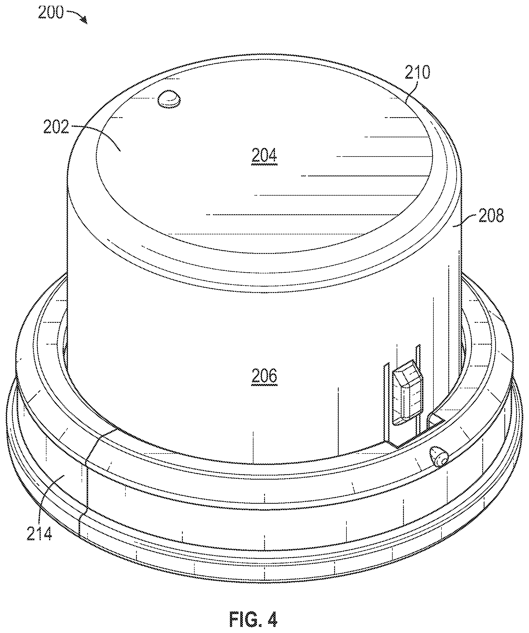 Patent US12377312 Figure 4 – Lock device for a stationary bicycle