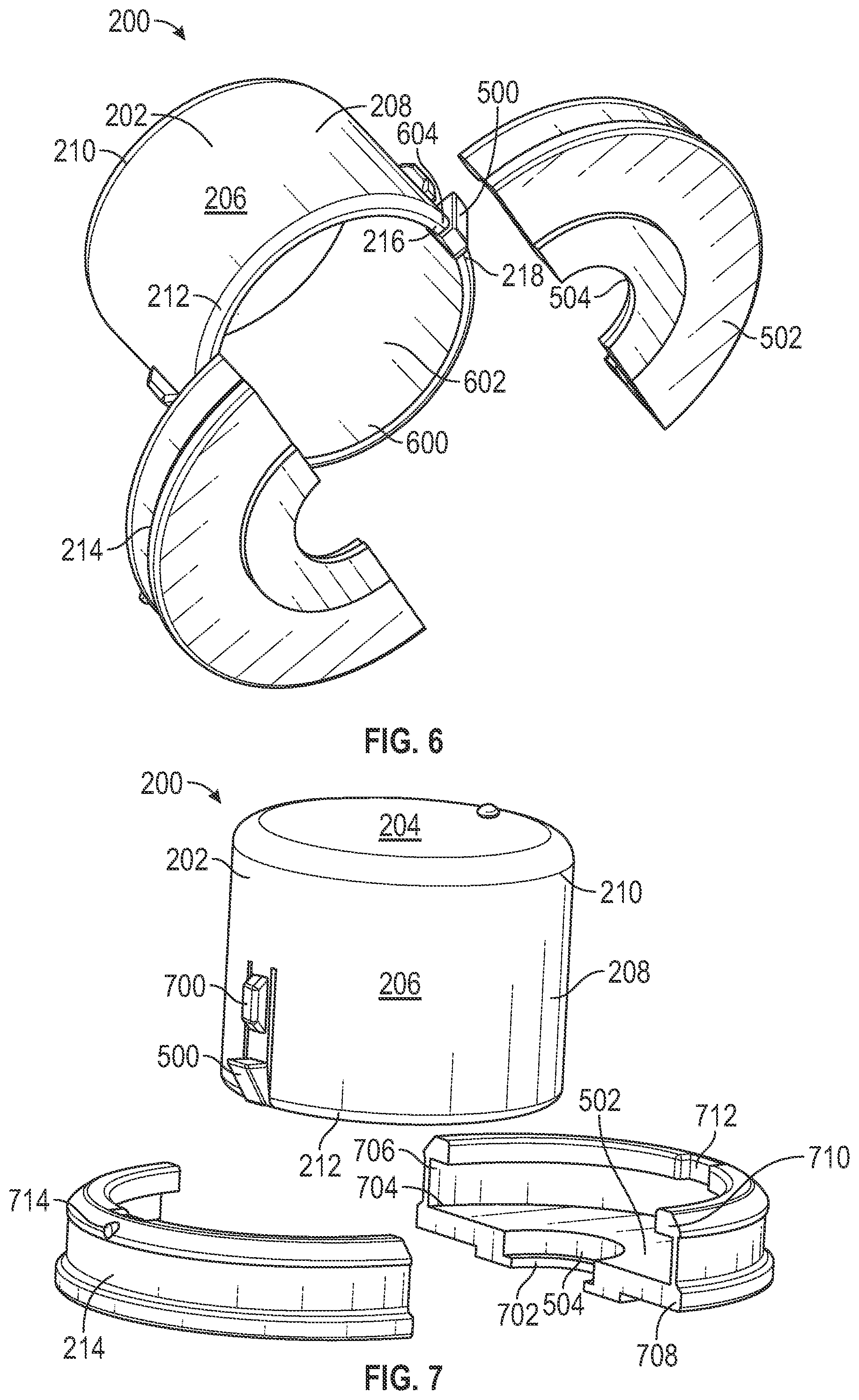 Patent US12377312 Figure 6 – Lock device for a stationary bicycle