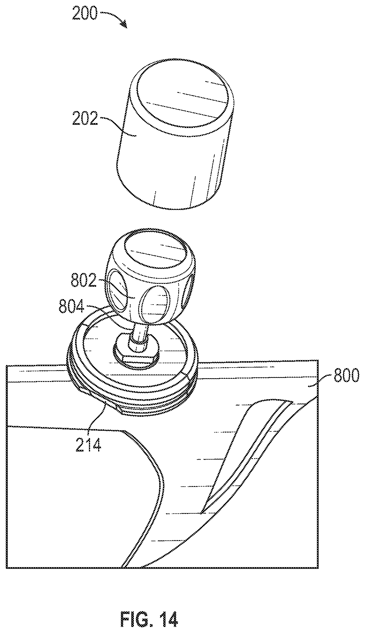 Patent US12377312 Figure 10 – Lock device for a stationary bicycle