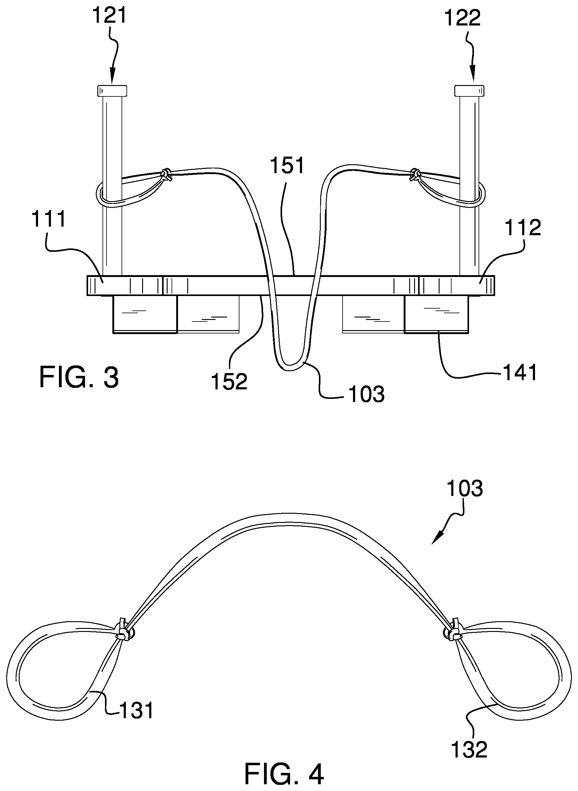 Patent US12377314 Figure 3 – Floor-mounted ankle rehab exercise device