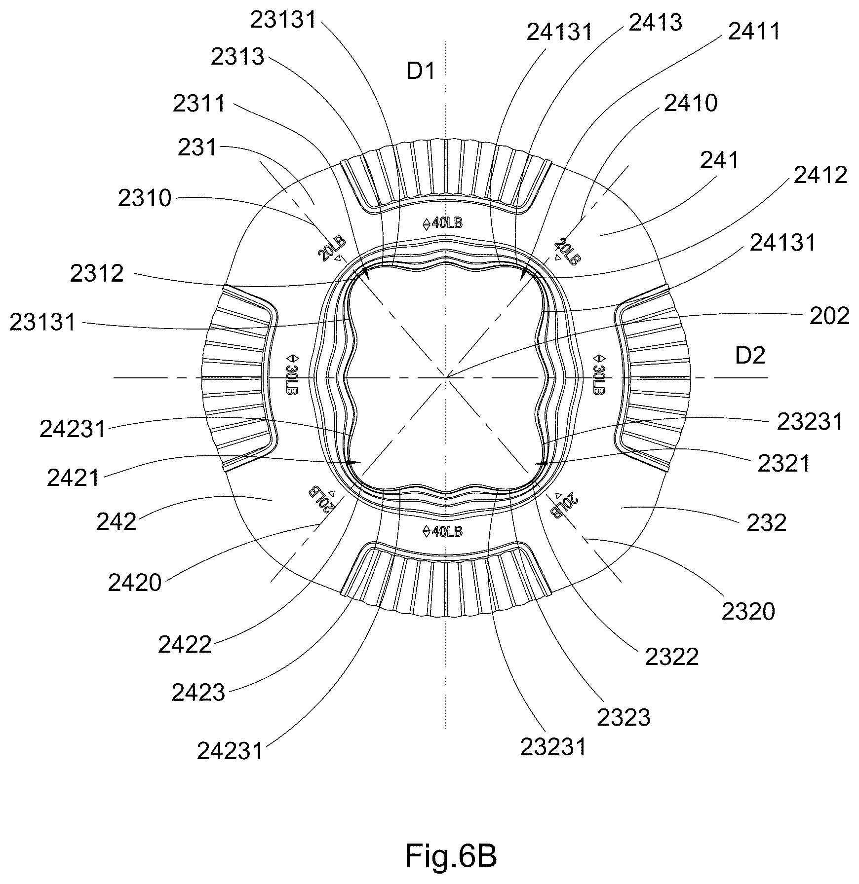 Patent US12377315 Figure 7 – Multi-resistance hand gripper ring