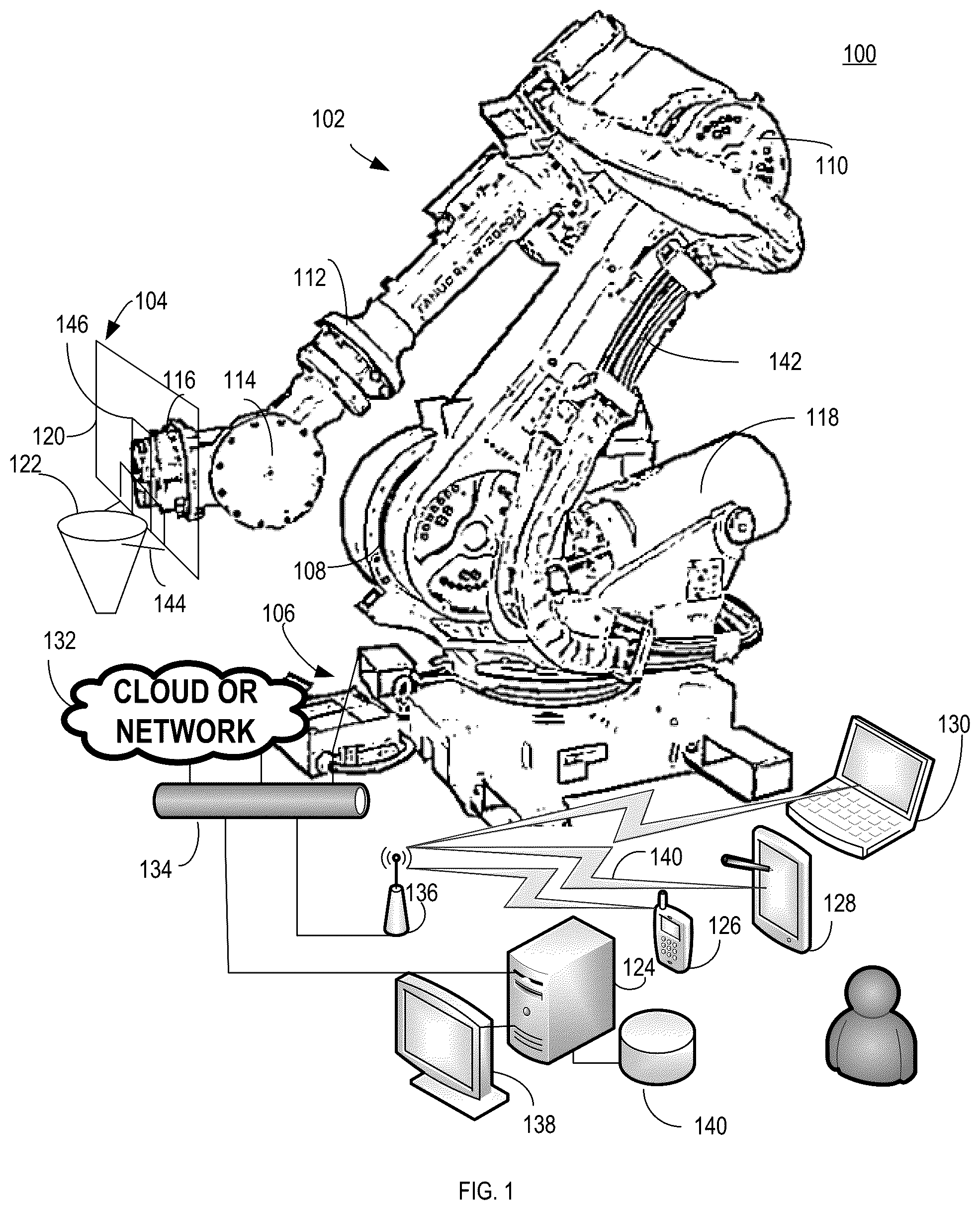 Patent US12377317 — Sporting sensor-based apparatus, system, method, and computer program product — Figure 1