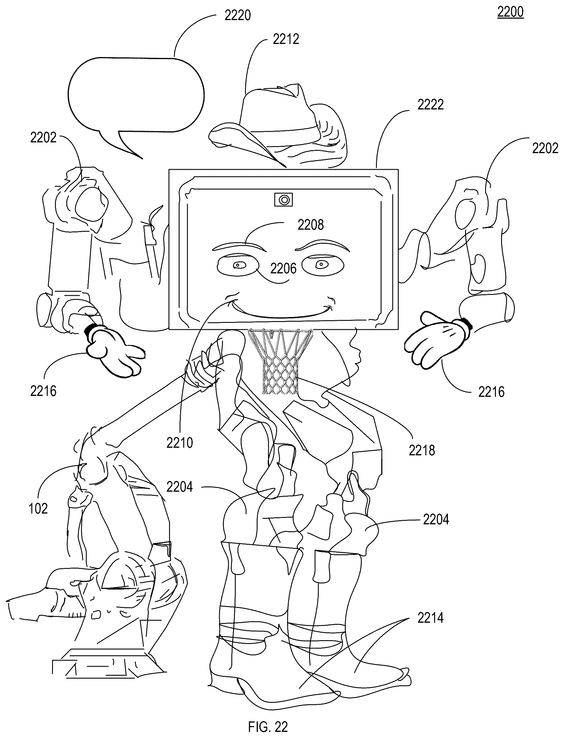 Patent US12377317 Figure 18 – Sporting sensor-based apparatus, system, method, and computer program product