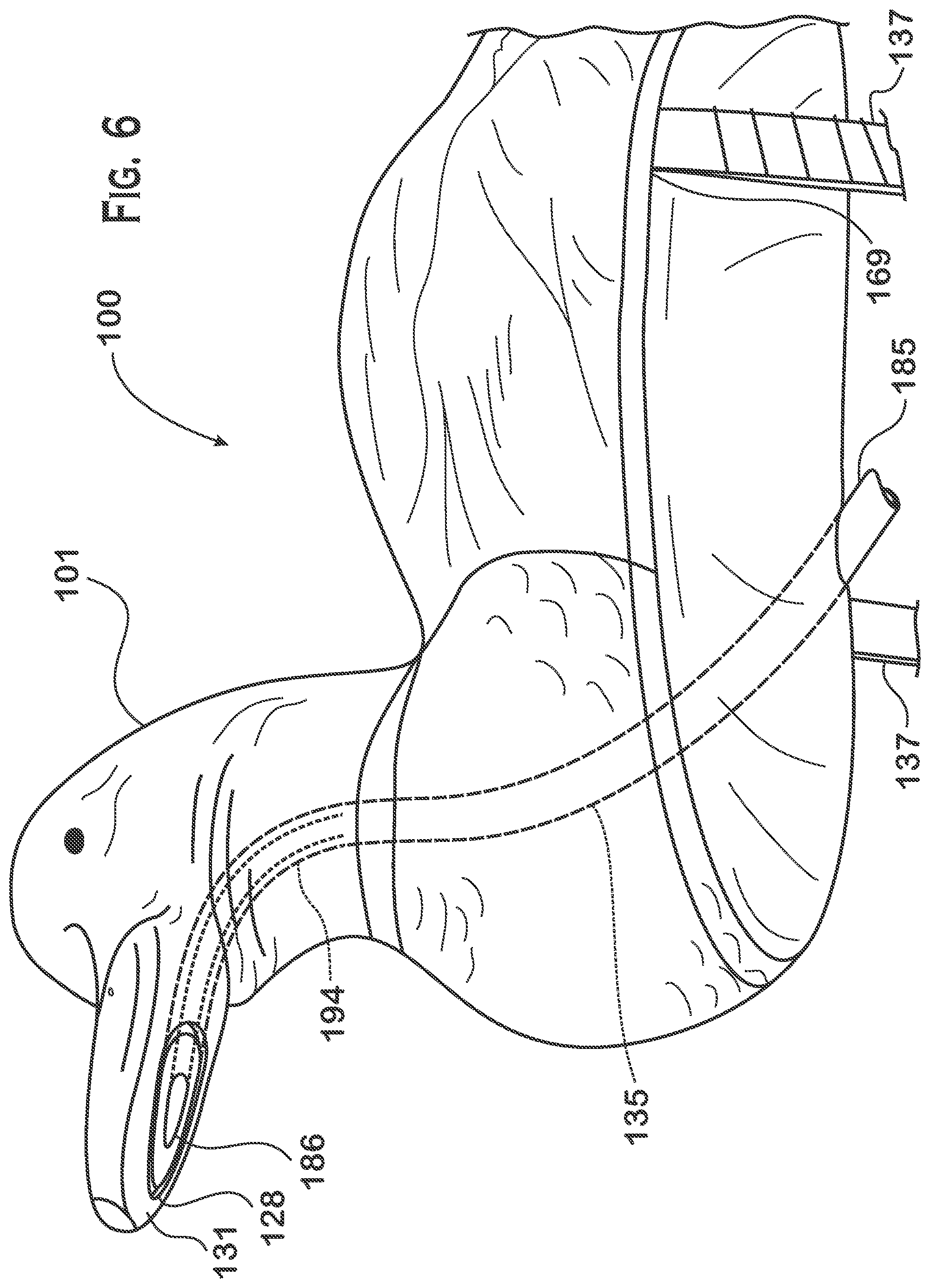 Patent US12377319 Figure 5 – Floatable breathing device
