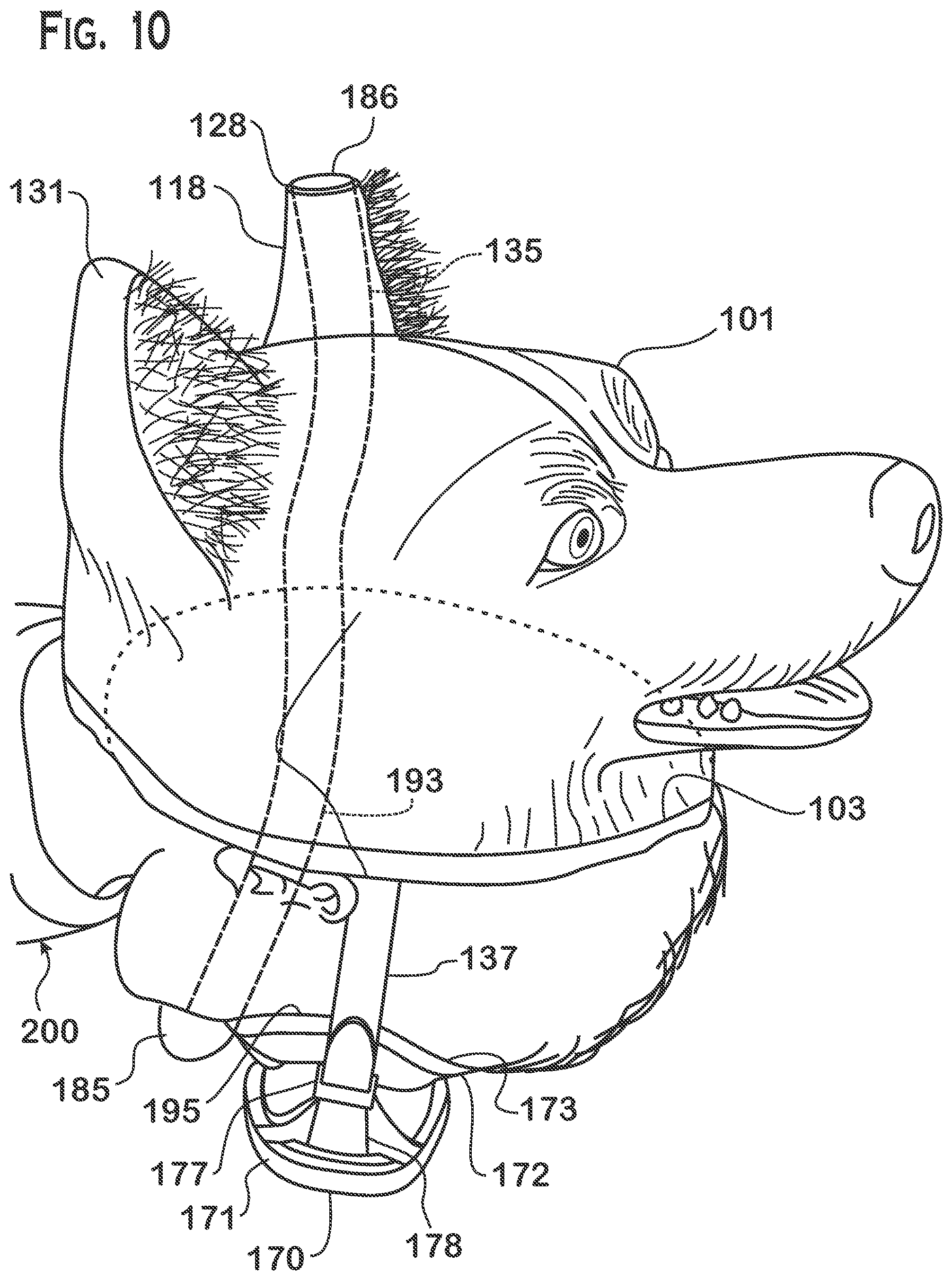 Patent US12377319 Figure 9 – Floatable breathing device