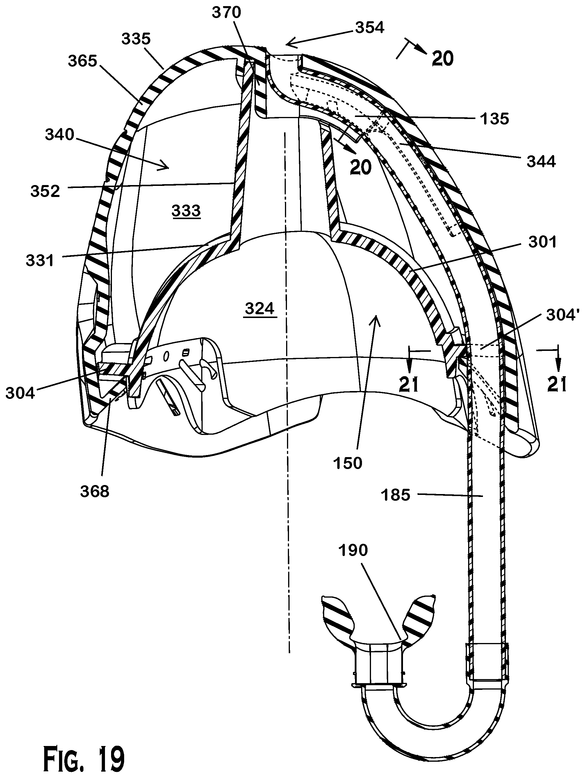 Patent US12377319 Figure 18 – Floatable breathing device