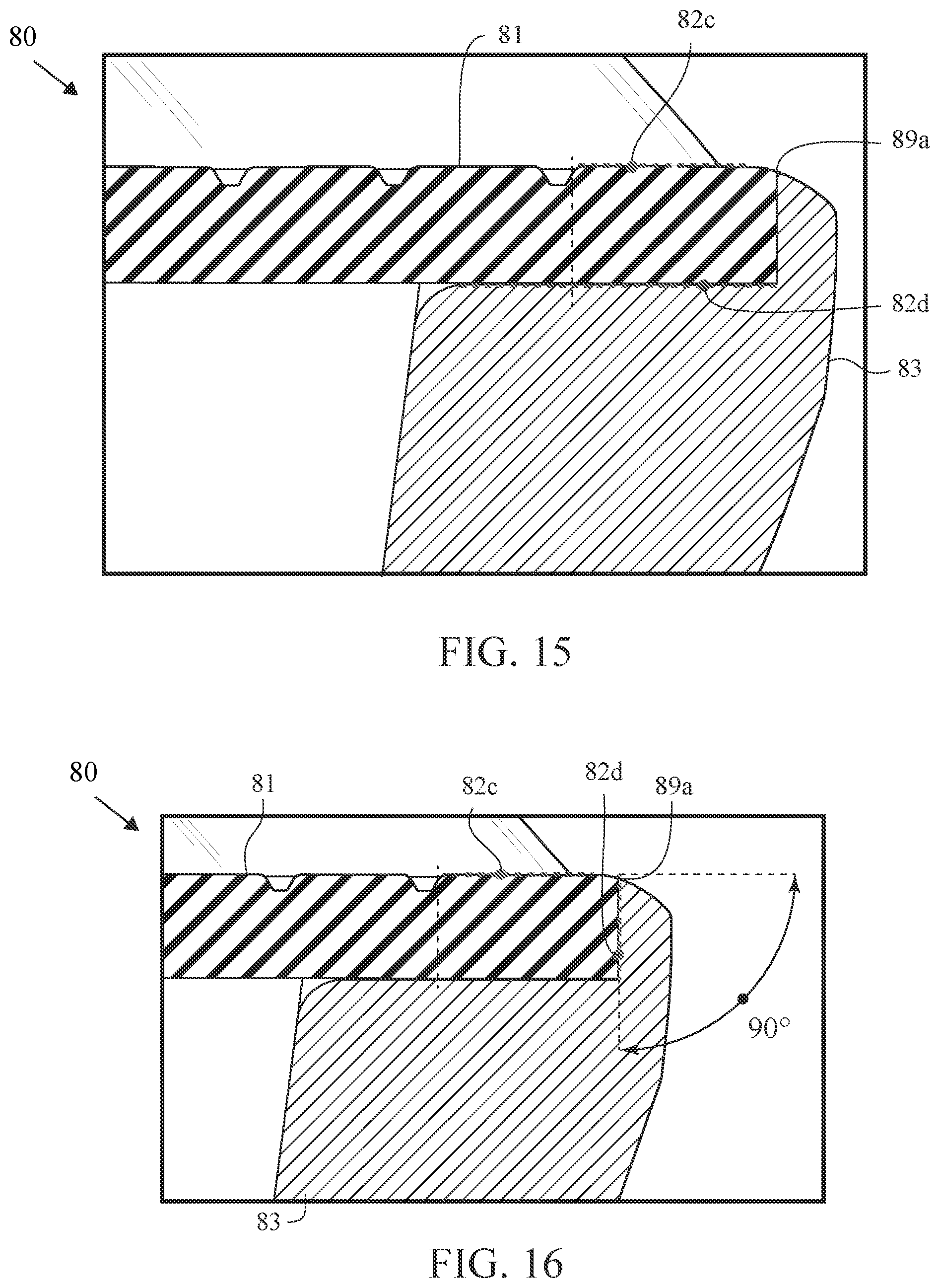 Patent US12377323 Figure 15 – Golf club head with miter joint for brazing