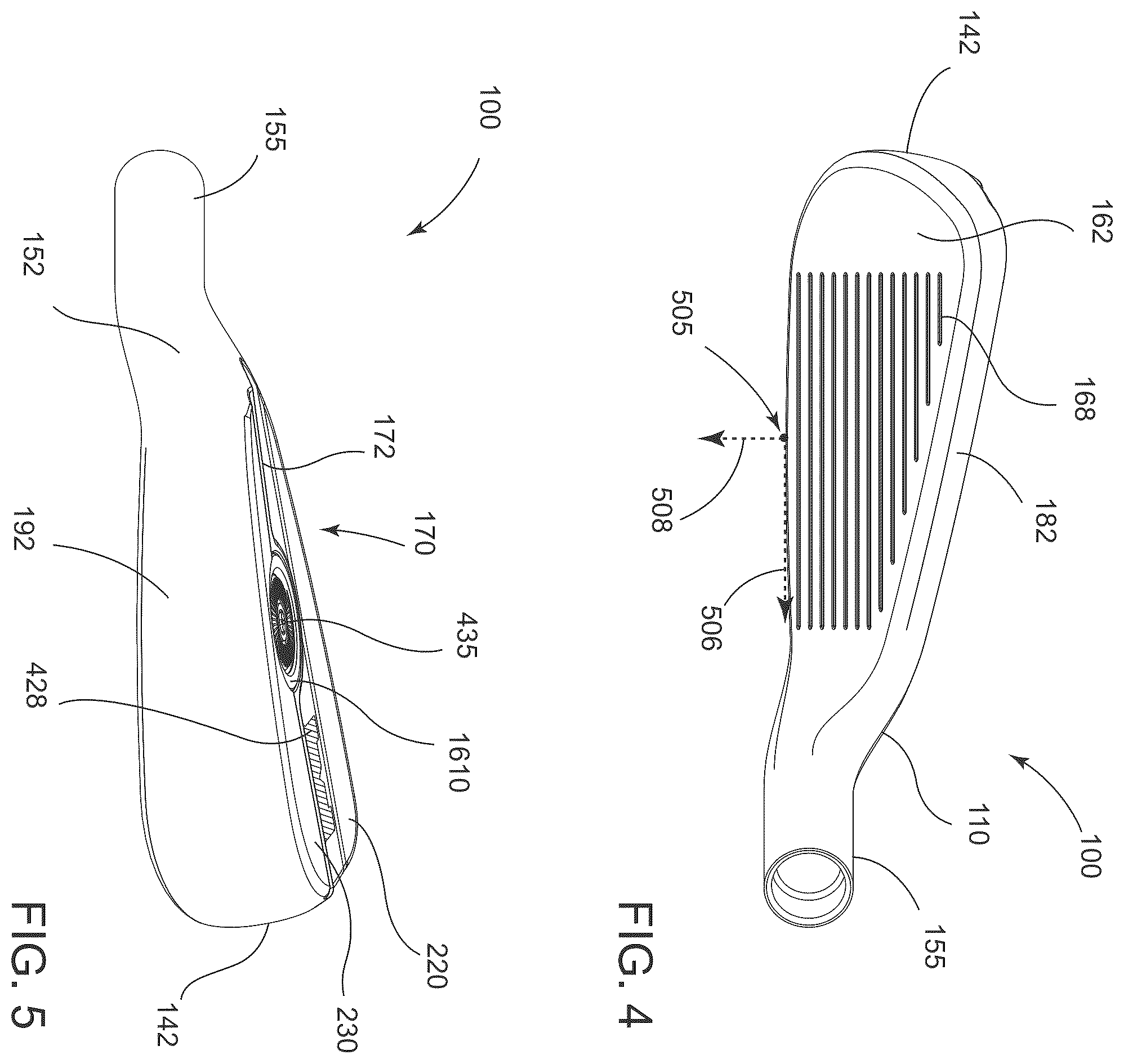 Patent US12377325 Figure 3 – Golf club heads and methods to manufacture golf club heads