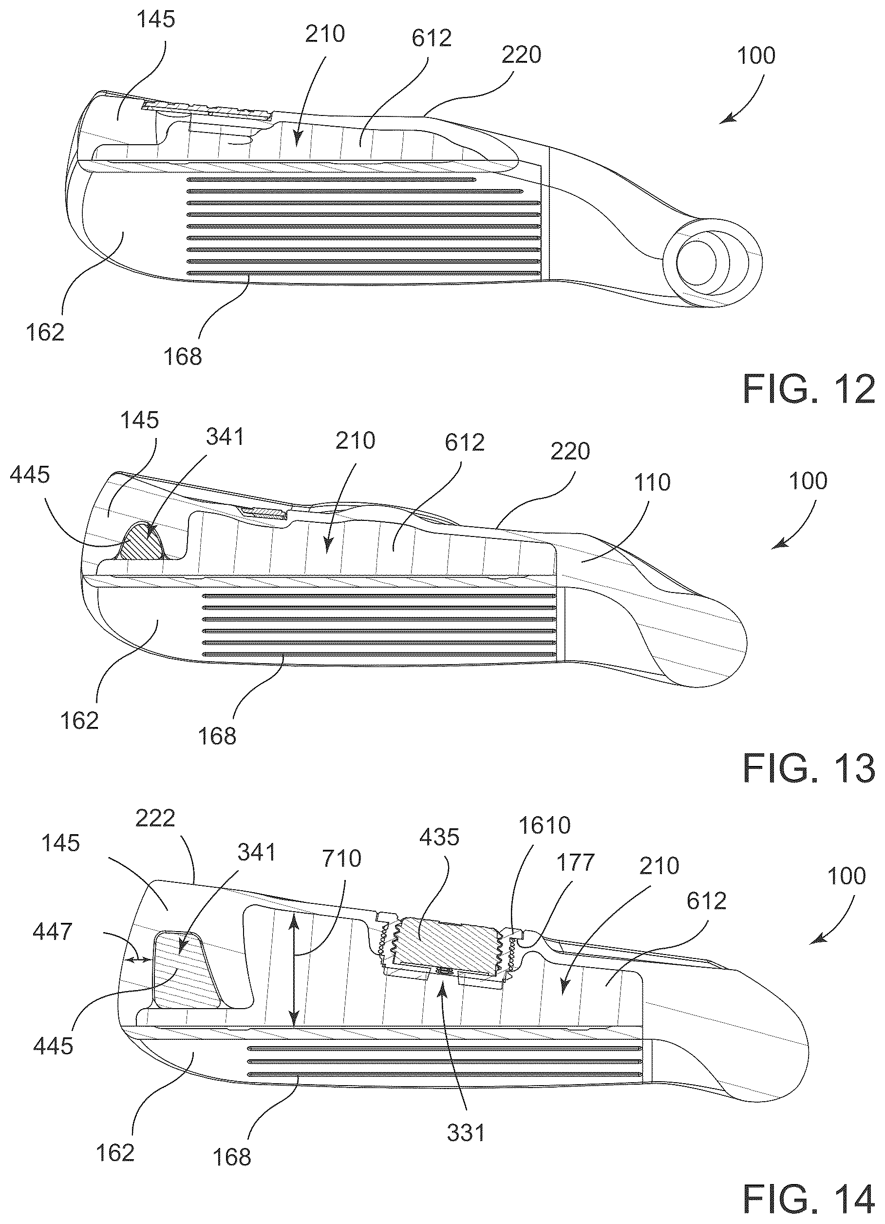Patent US12377325 Figure 7 – Golf club heads and methods to manufacture golf club heads