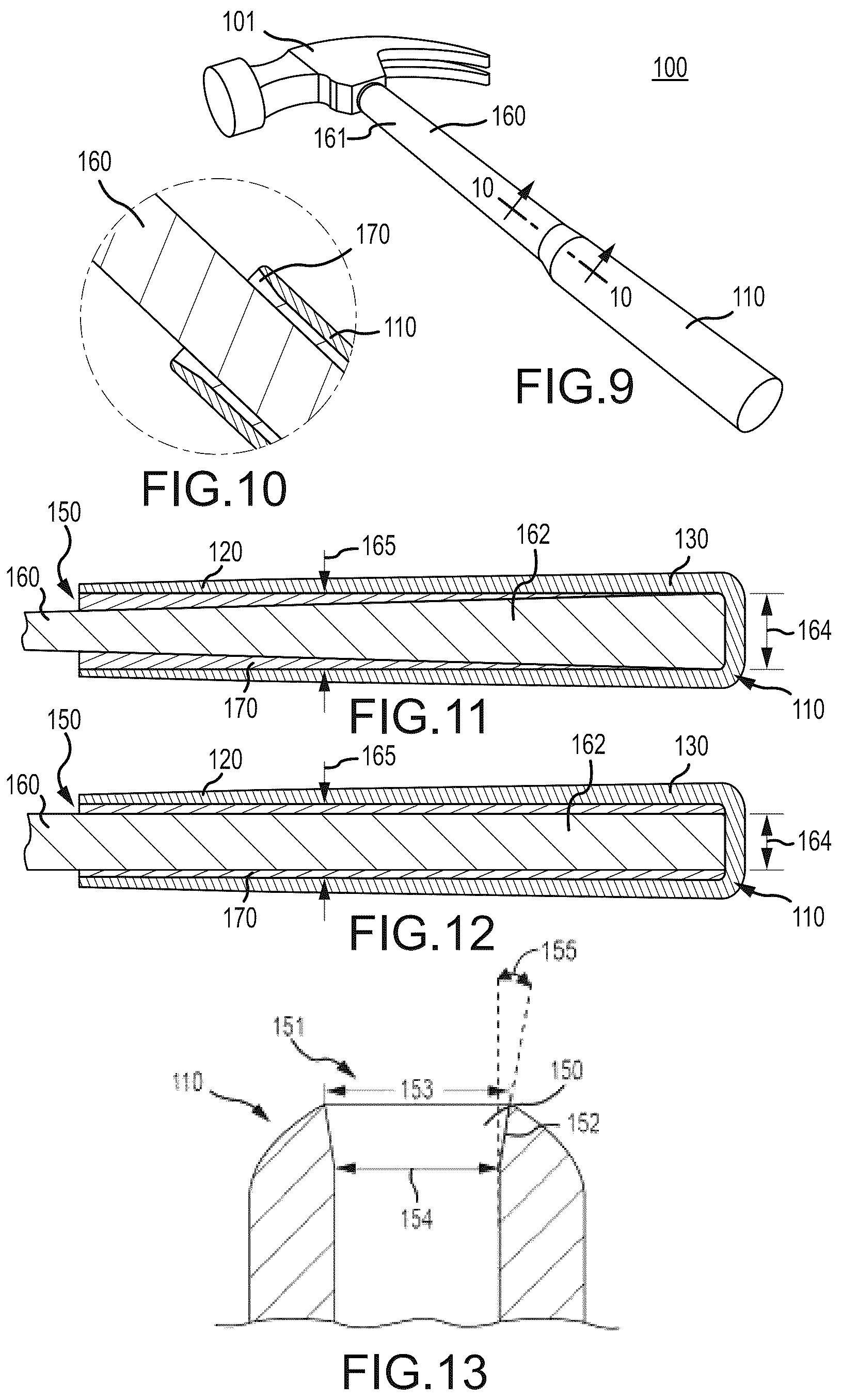 Patent US12377327 Figure 4 – Tapered grip and method of installing a tapered grip