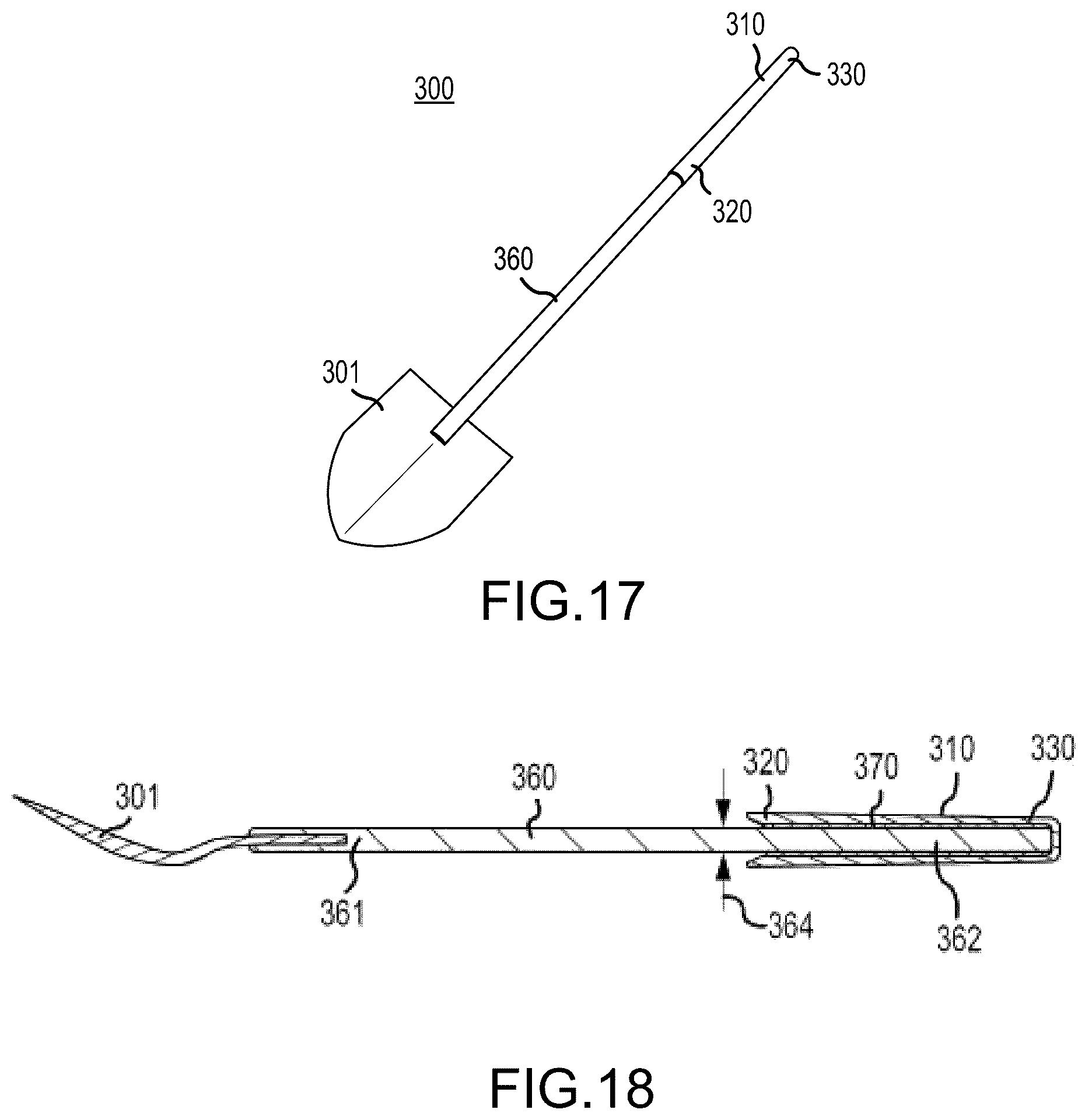 Patent US12377327 Figure 6 – Tapered grip and method of installing a tapered grip