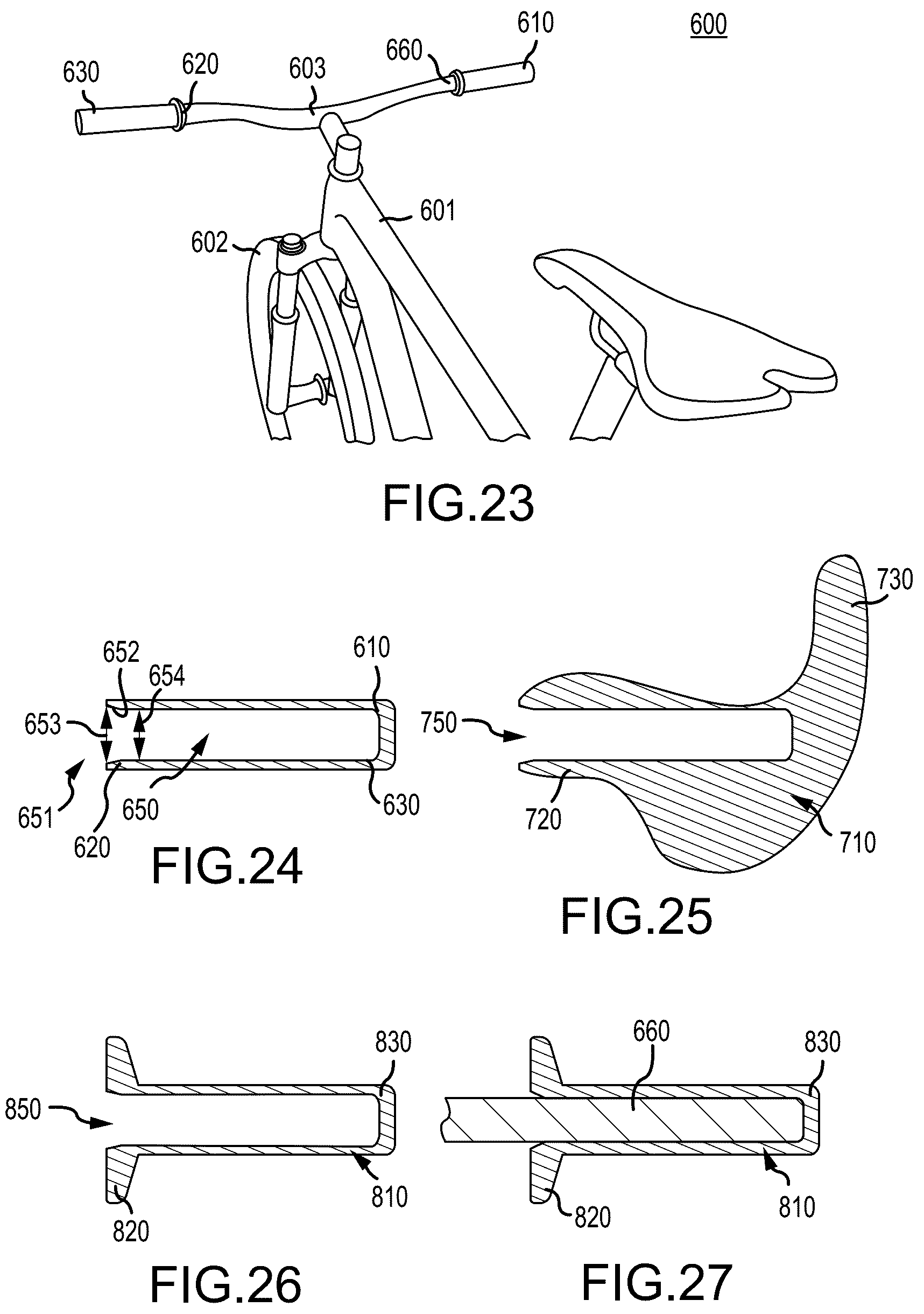 Patent US12377327 Figure 9 – Tapered grip and method of installing a tapered grip