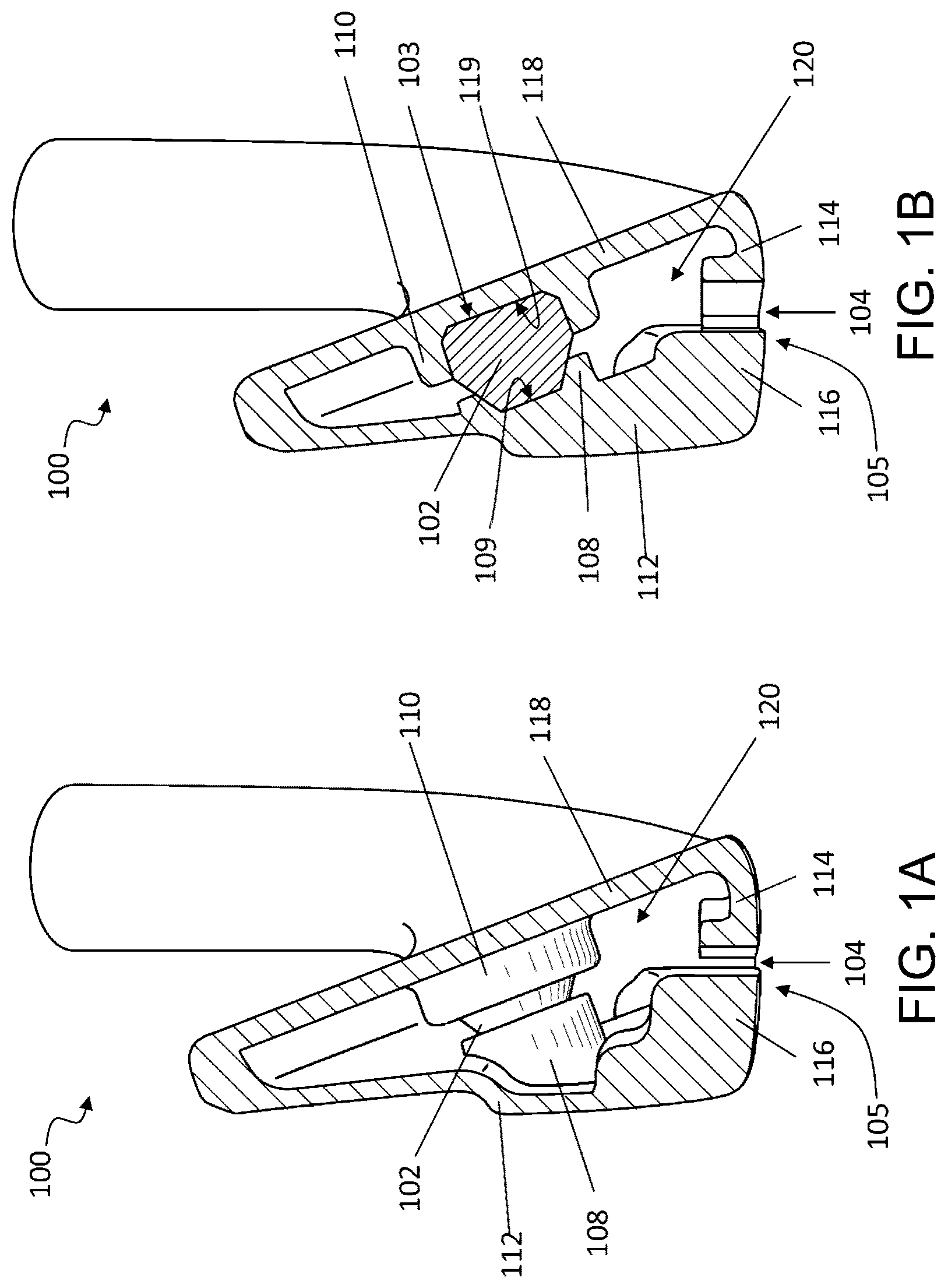 Patent US12377329 Figure 1 – Golf club having a damping element for ball speed control