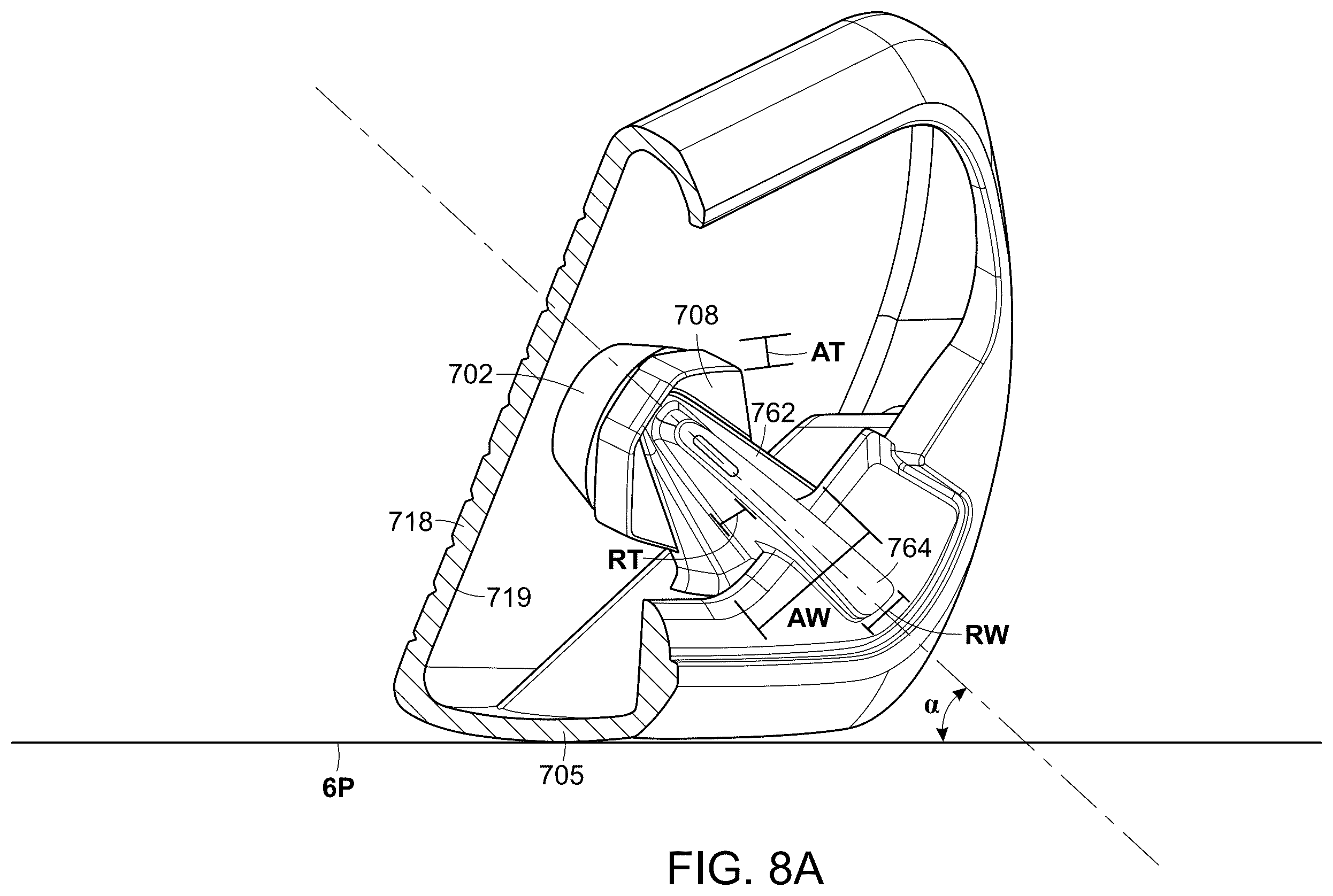 Patent US12377329 Figure 14 – Golf club having a damping element for ball speed control