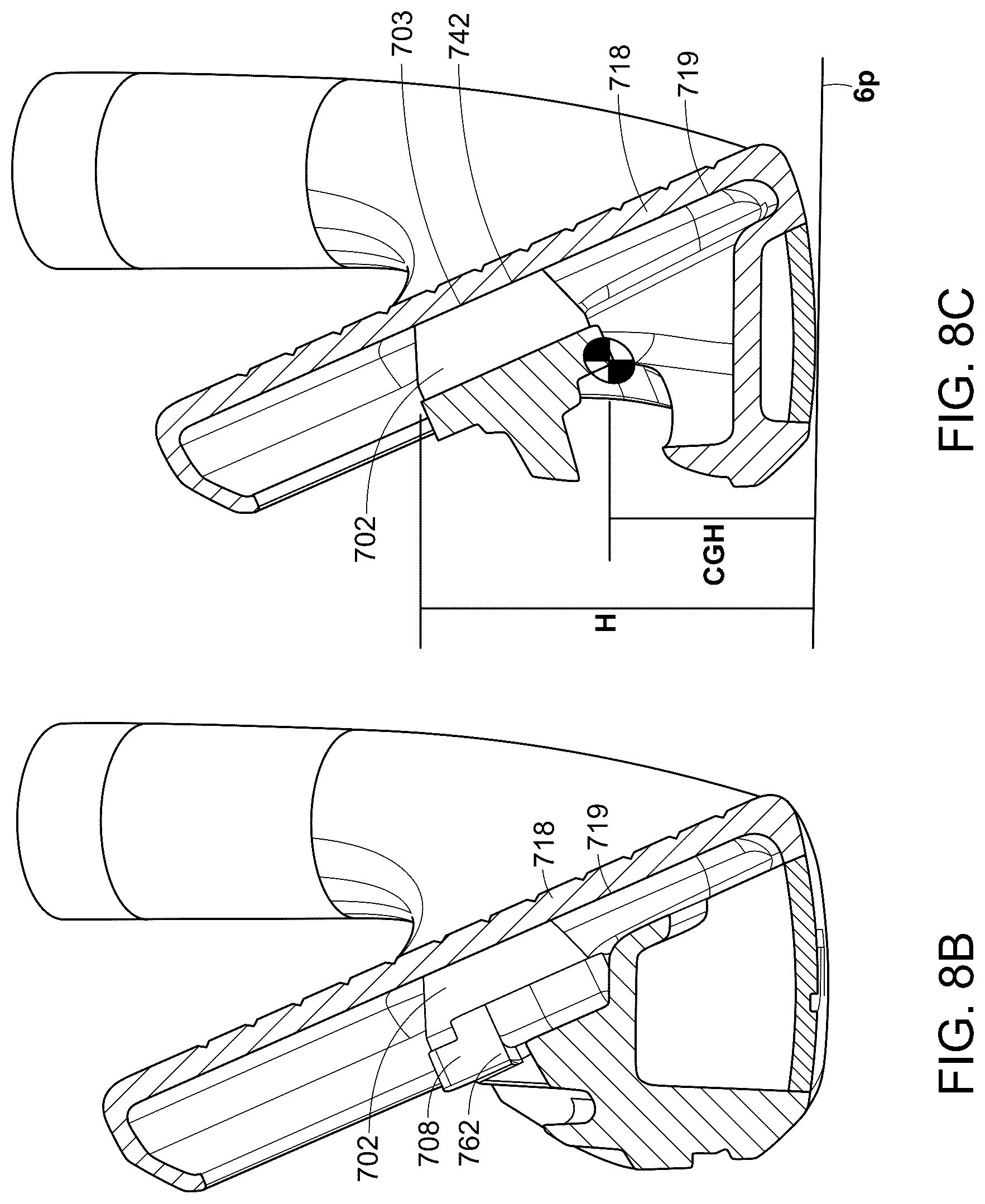 Patent US12377329 Figure 15 – Golf club having a damping element for ball speed control