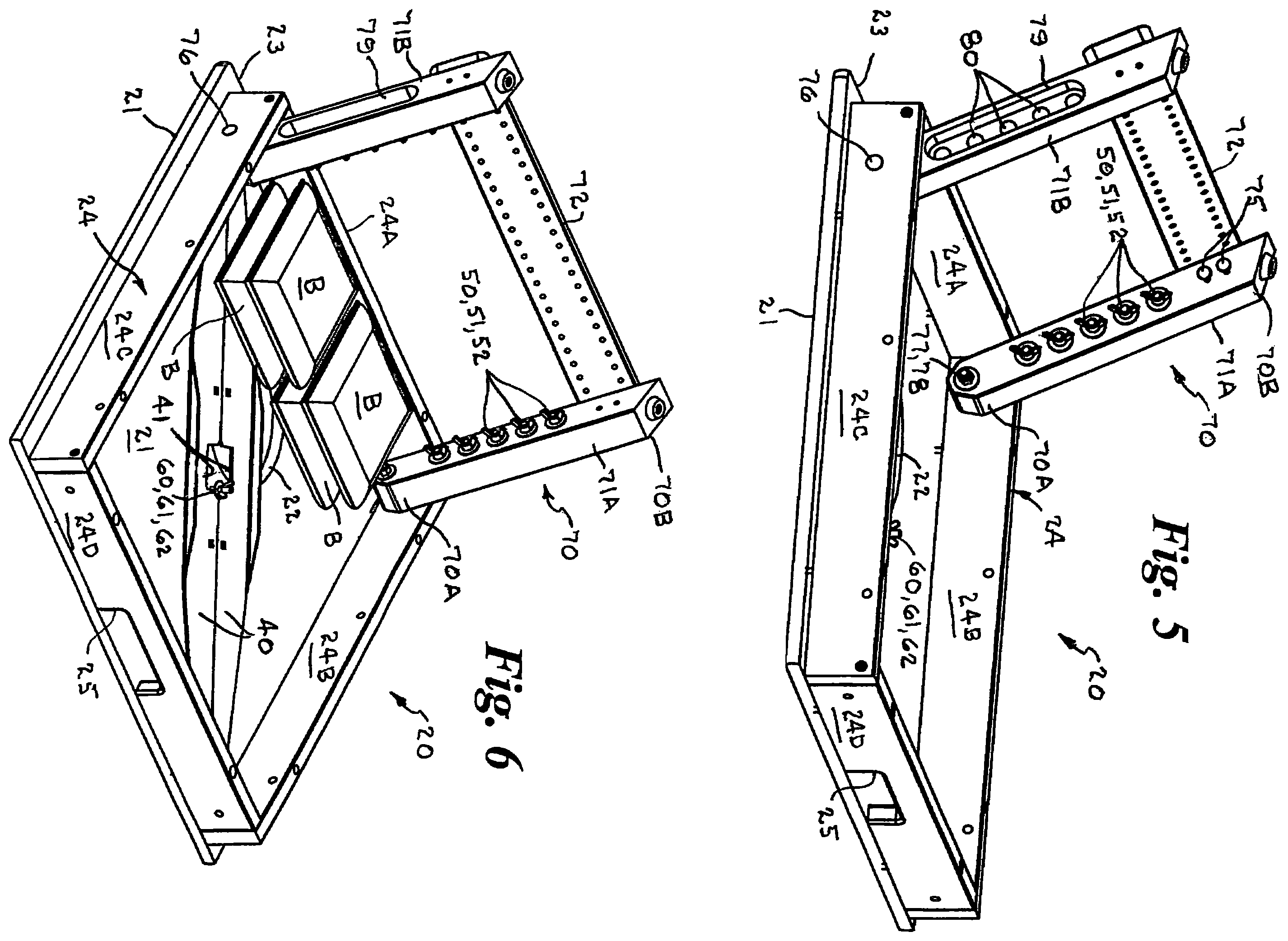 Patent US12377332 Figure 3 – Portable modular target for bag toss game