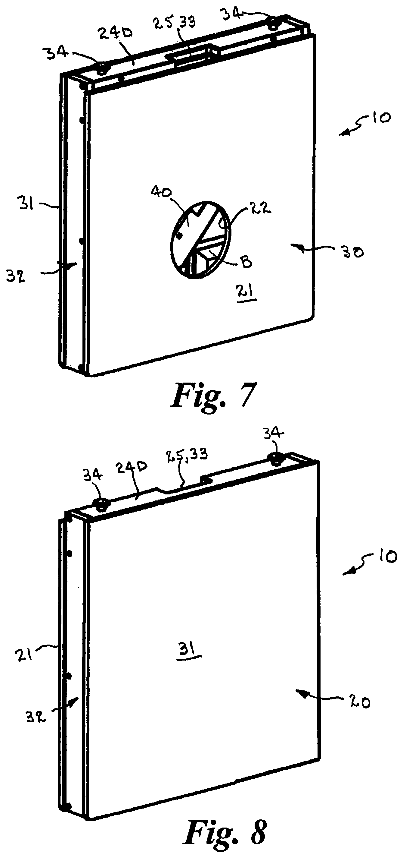 Patent US12377332 Figure 4 – Portable modular target for bag toss game