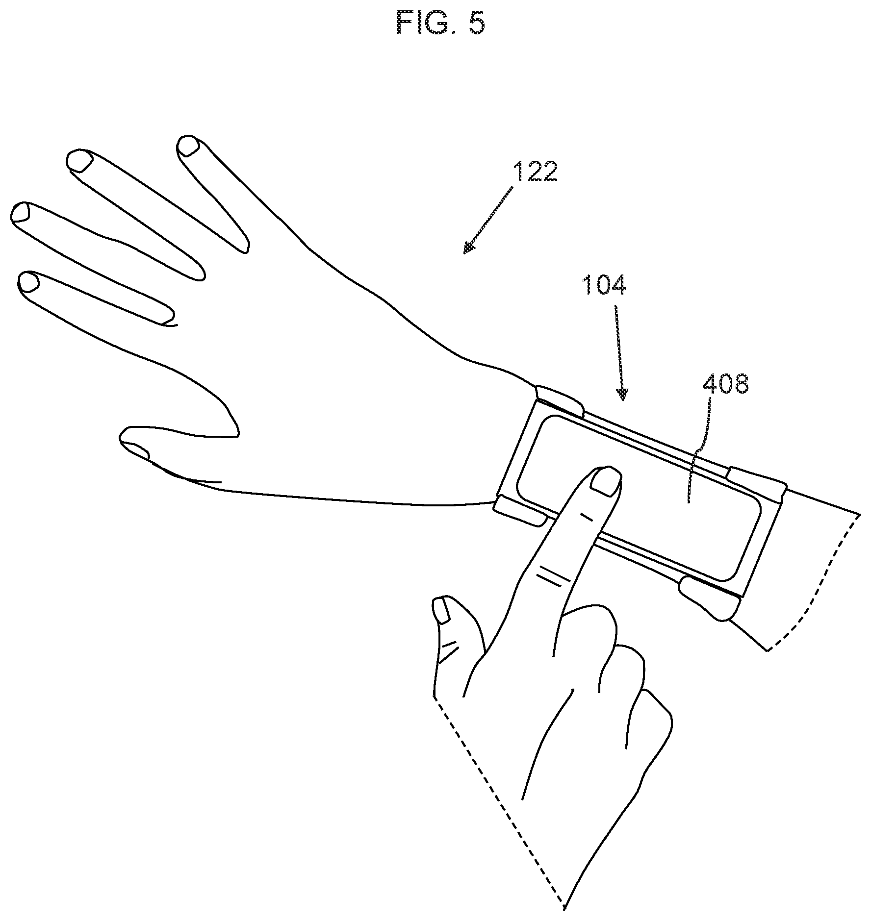Patent US12377335 Figure 7 – Practice aid system