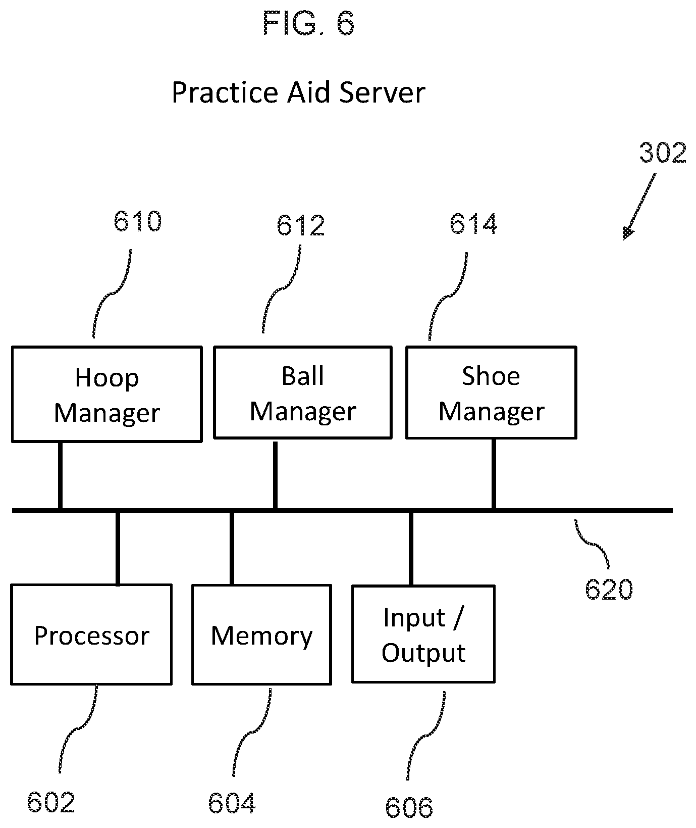 Patent US12377335 Figure 8 – Practice aid system