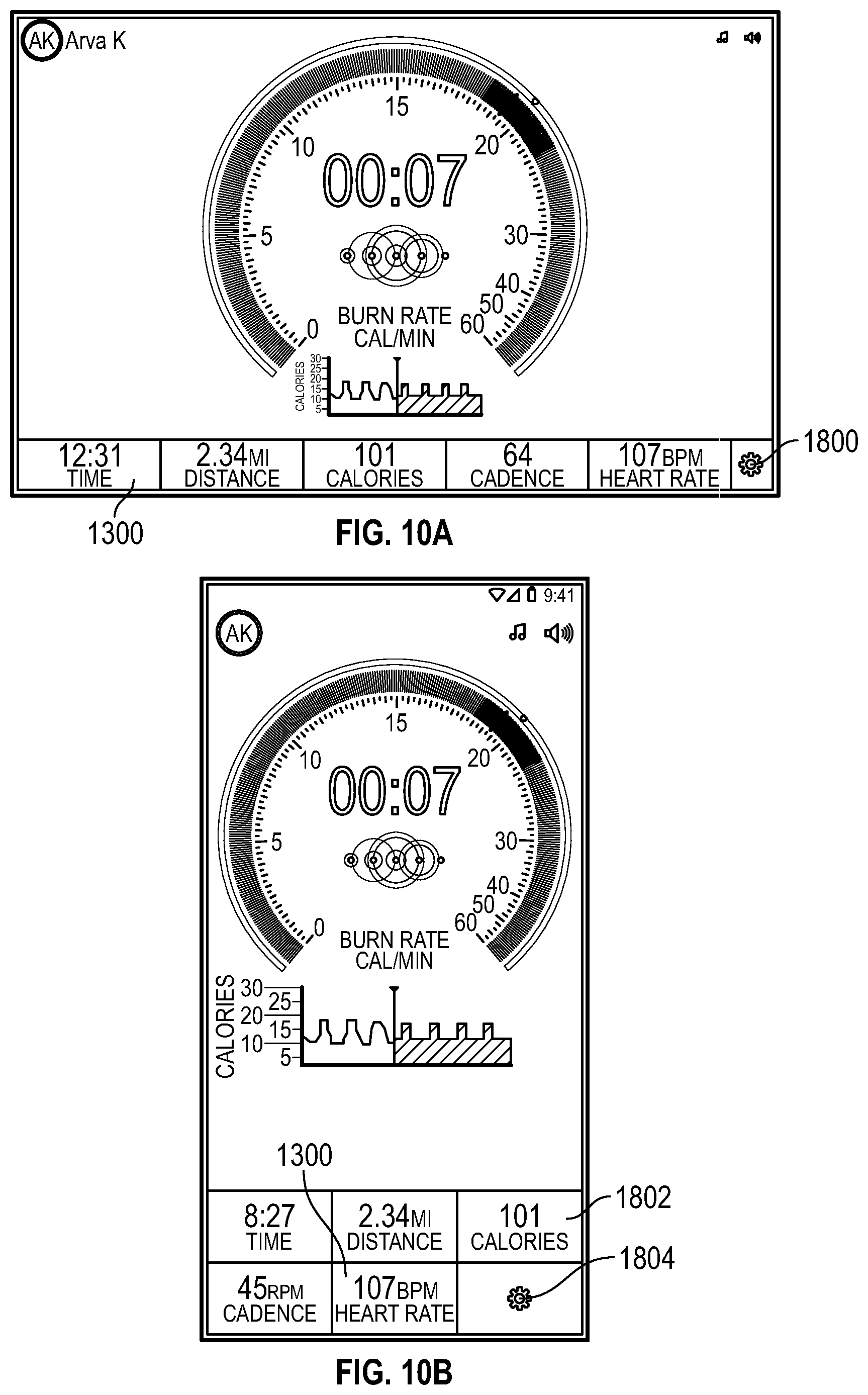 Patent US12377338 Figure 15 – Modular metrics bar for an exercise machine