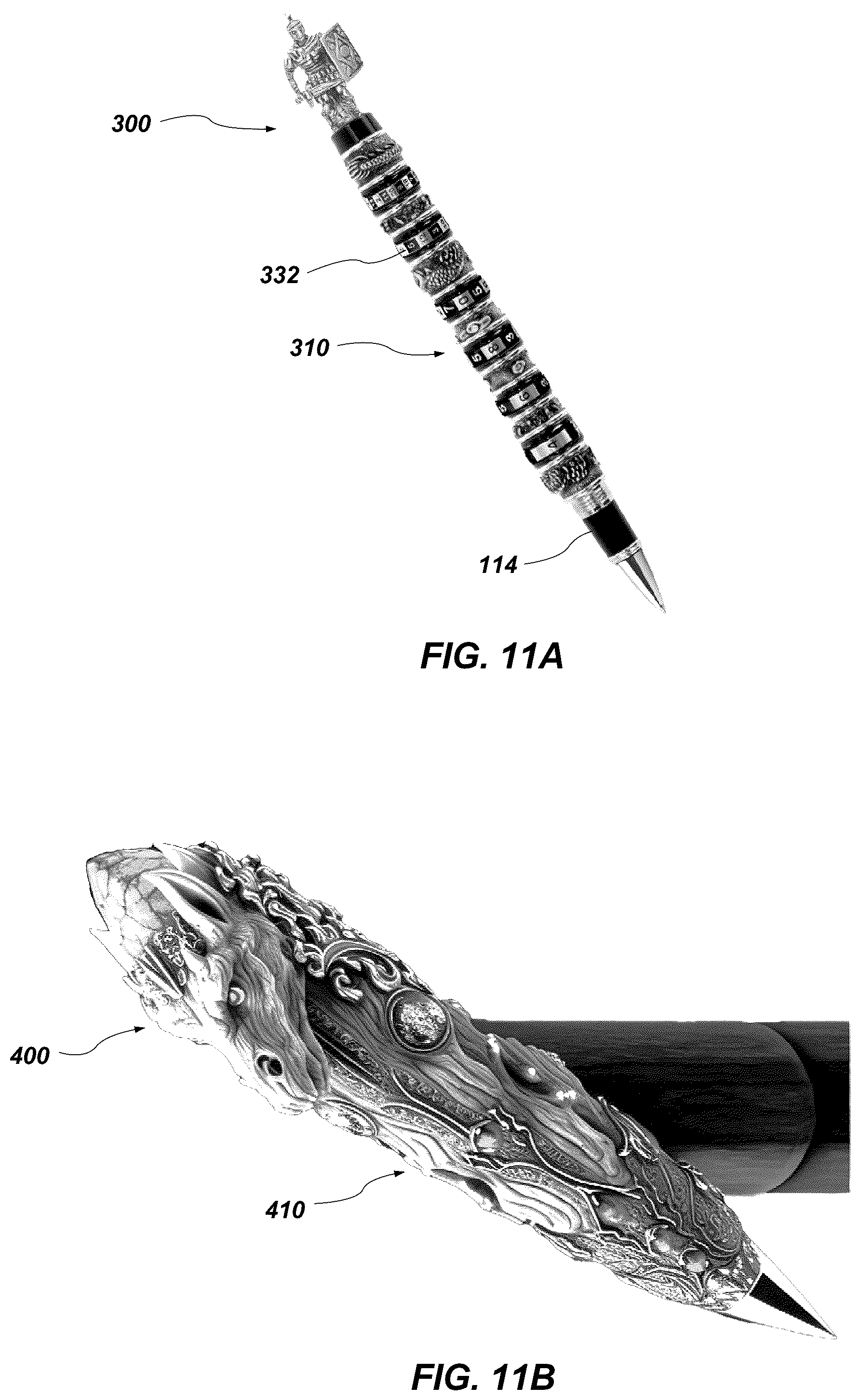 Patent US12377342 Figure 11 – Dice spinner