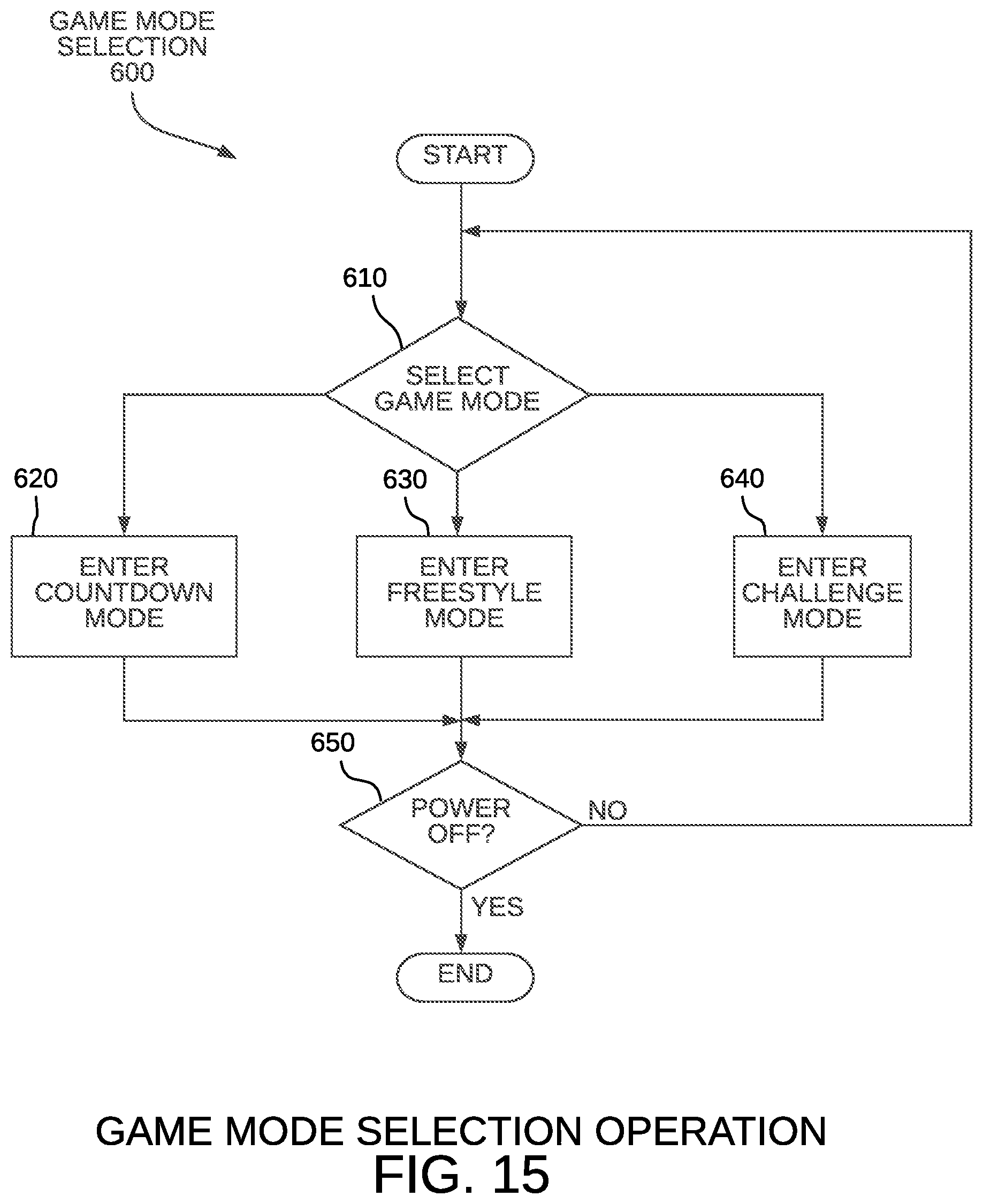 Patent US12377344 Figure 12 – Handheld flip and catch gaming device