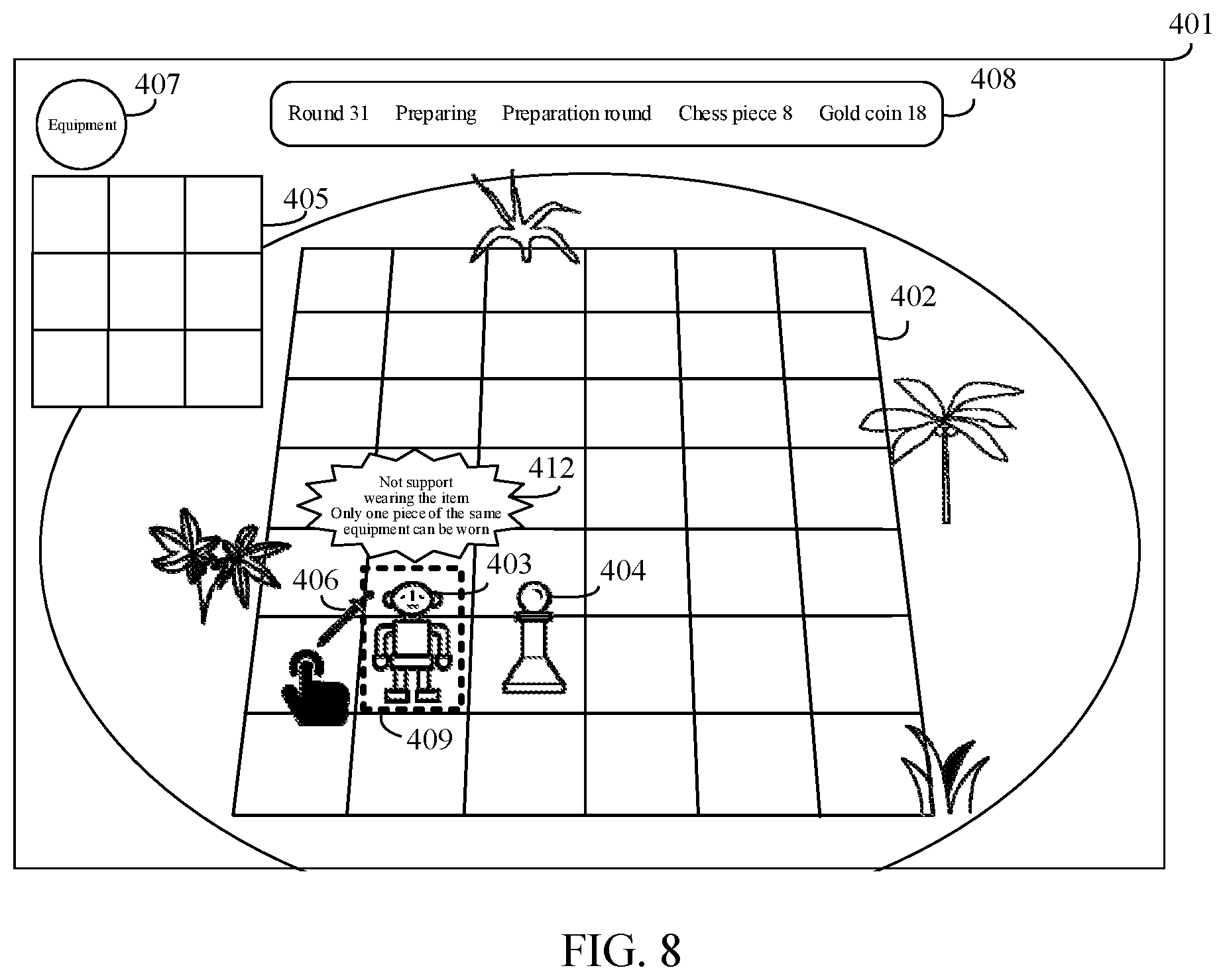 Patent US12377348 Figure 8 – Method and apparatus for using virtual item, device, and storage medium