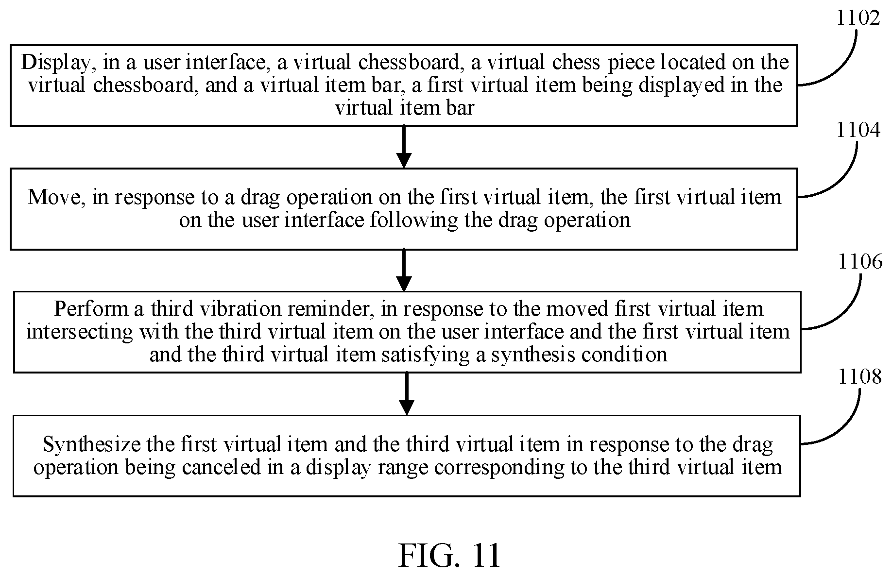Patent US12377348 Figure 11 – Method and apparatus for using virtual item, device, and storage medium