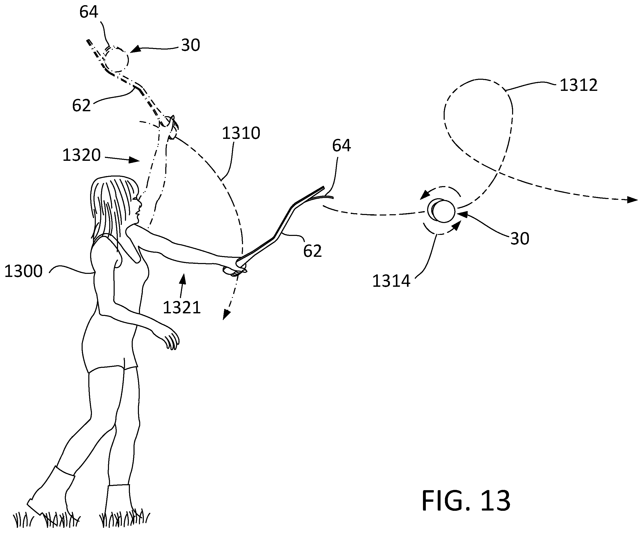 Patent US12377364 Figure 9 – Magnus effect cylindrical projectile and launcher