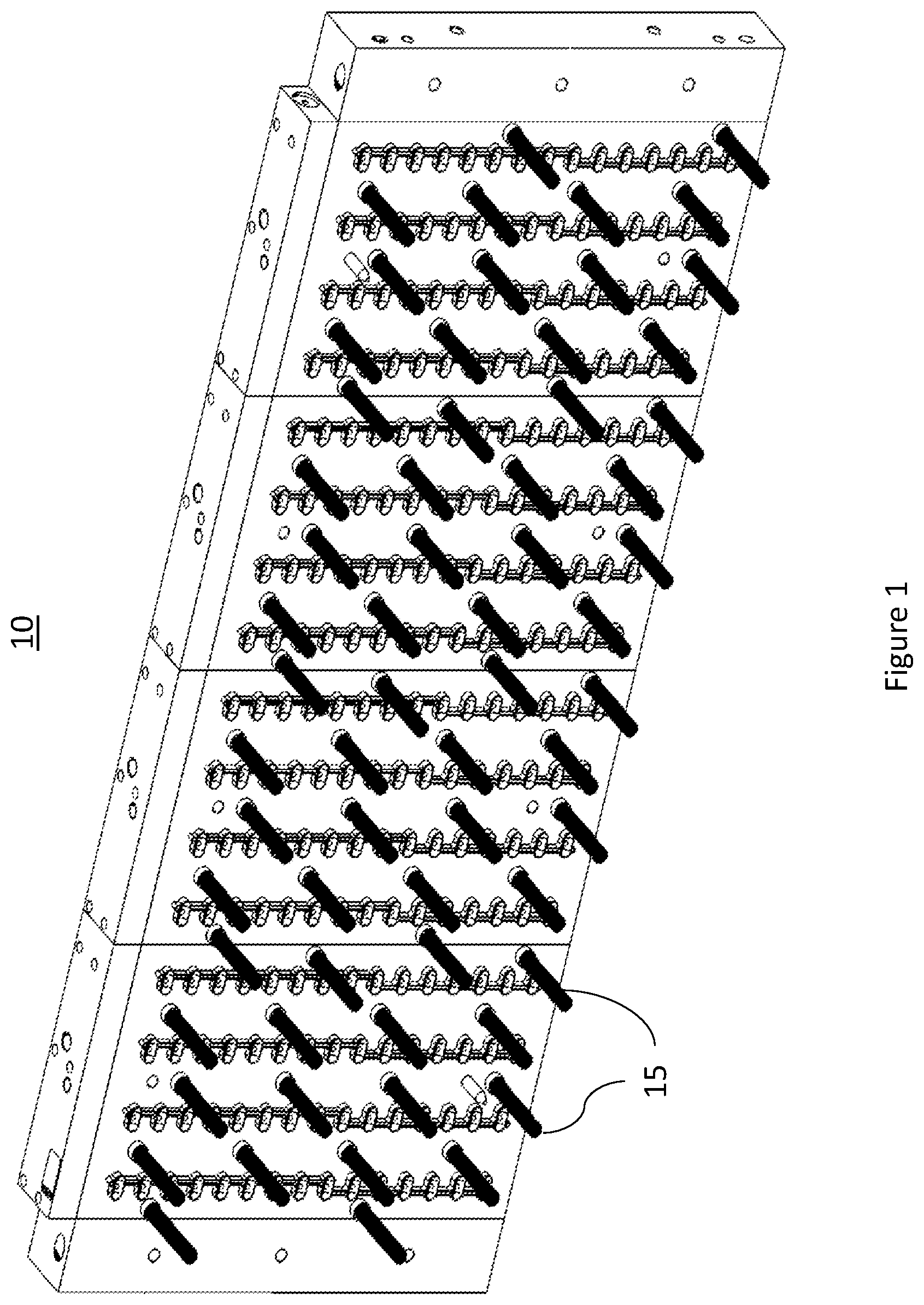 Patent US12377368 Figure 1 – Valve setup for chromatography and fluid management systems