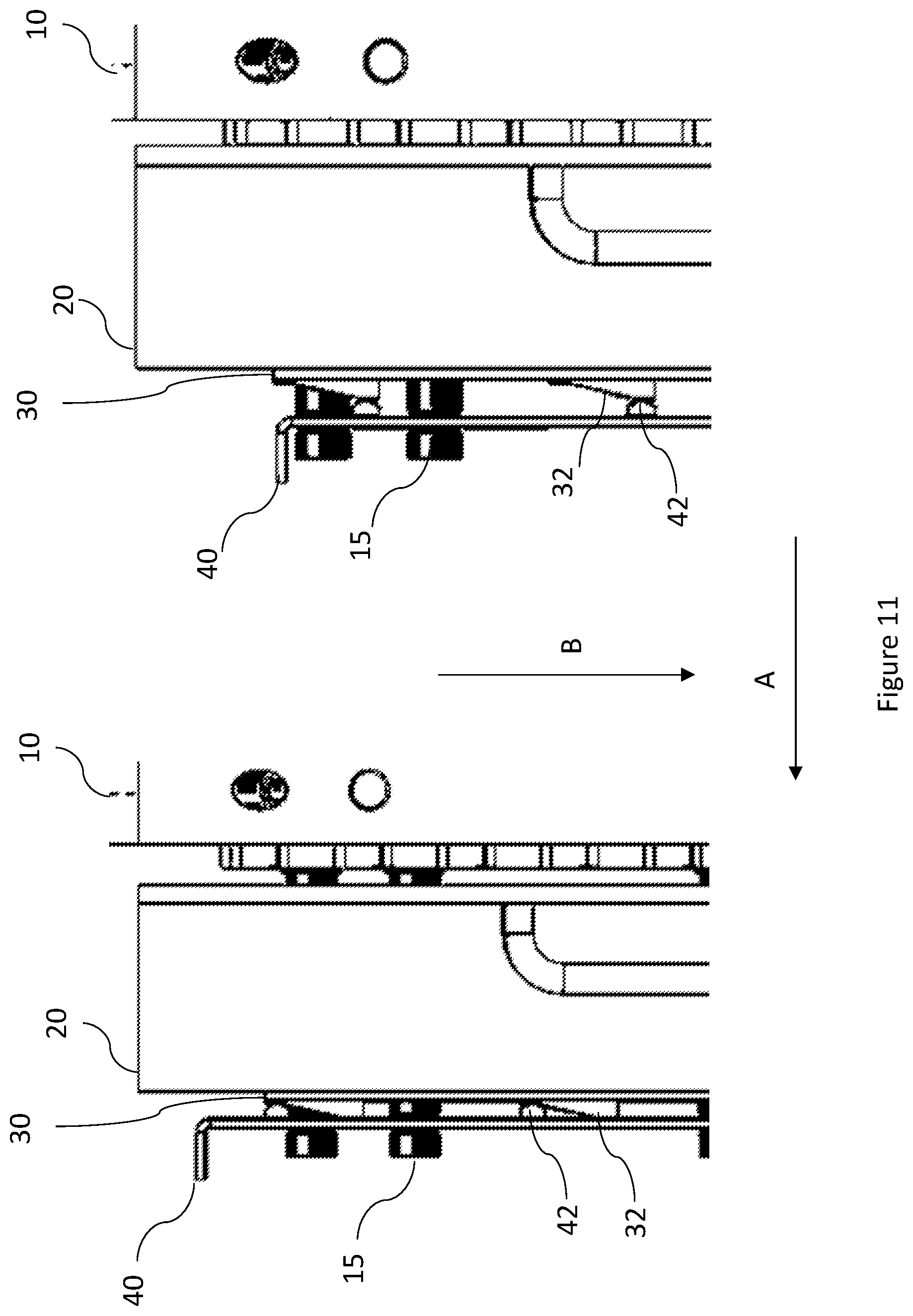 Patent US12377368 Figure 11 – Valve setup for chromatography and fluid management systems
