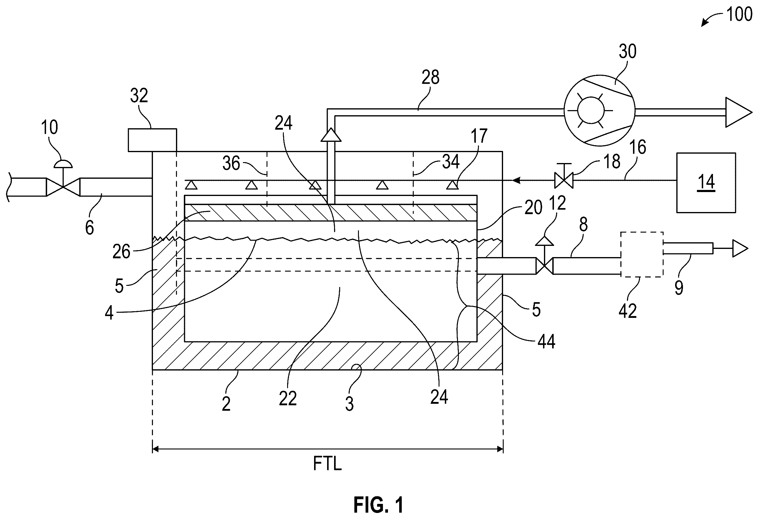 Patent US12377372 Figure 1 – Apparatus, systems, and processes employing wet/dry suction filter with chicaned suction head