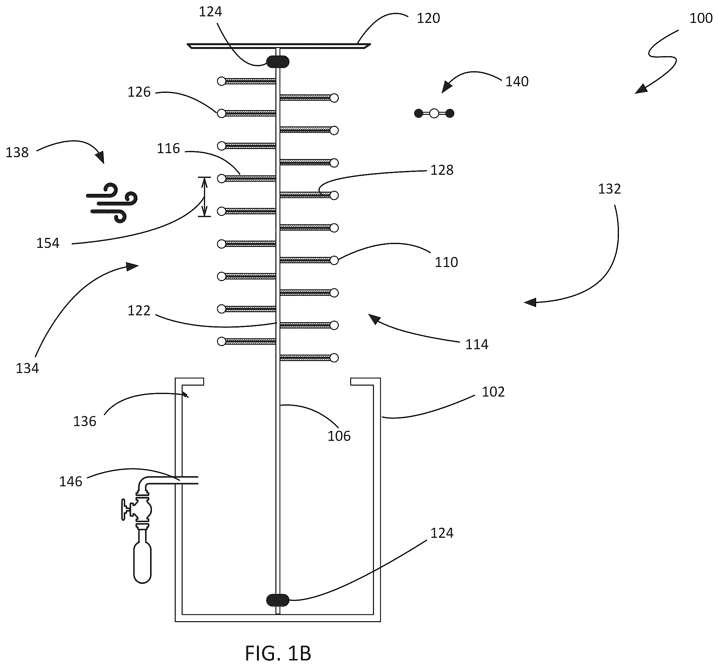 Patent US12377380 Figure 2 – Passive CO 2 capture device with a helical sorbent structure