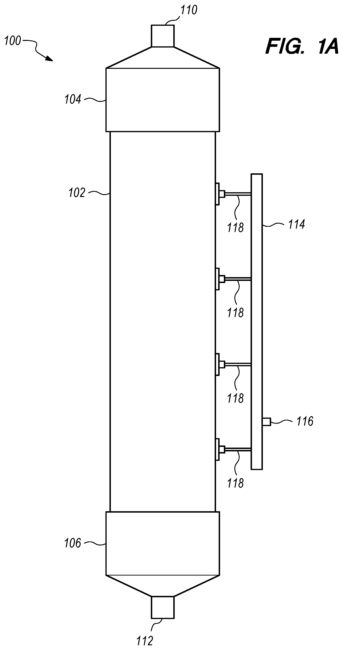Patent US12377389 Figure 1 – Modular devices and systems for infusing gas into a liquid and methods of manufacture and use thereof