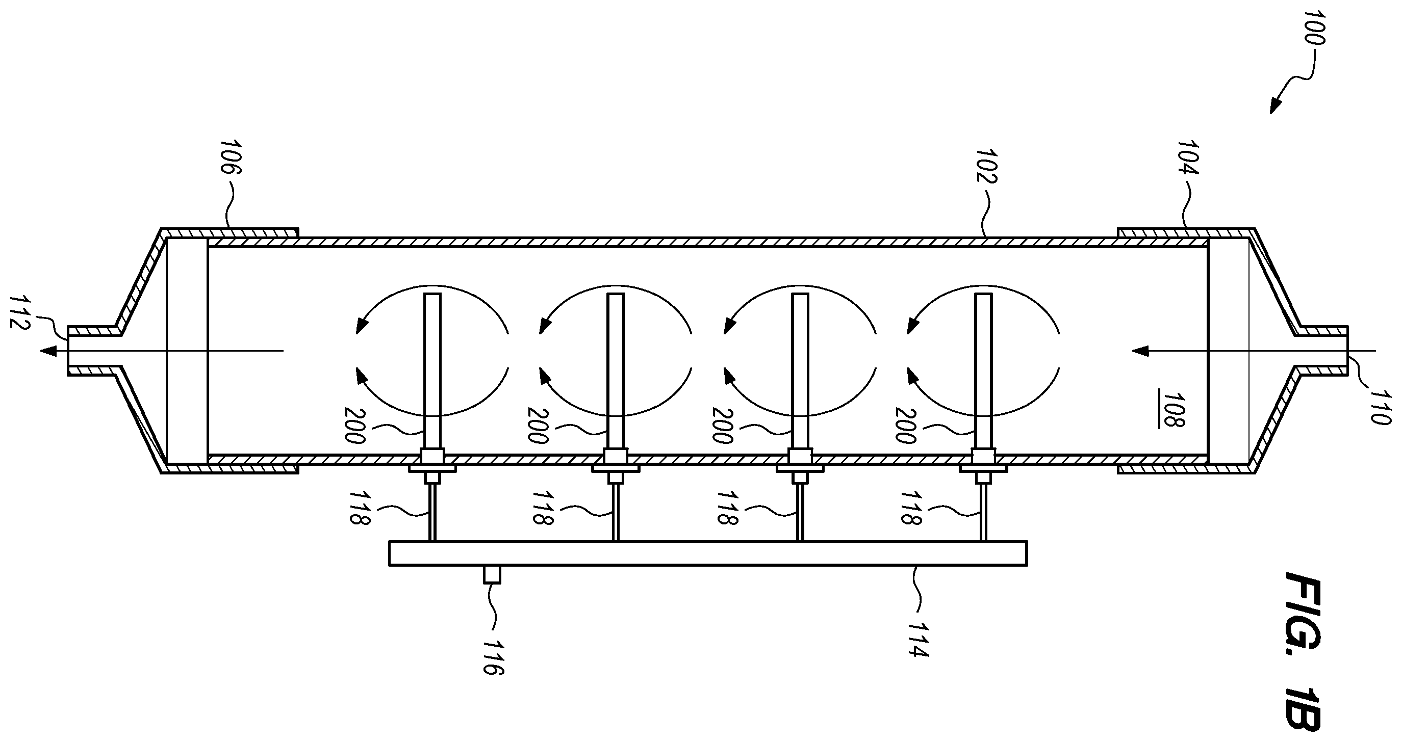 Patent US12377389 Figure 2 – Modular devices and systems for infusing gas into a liquid and methods of manufacture and use thereof
