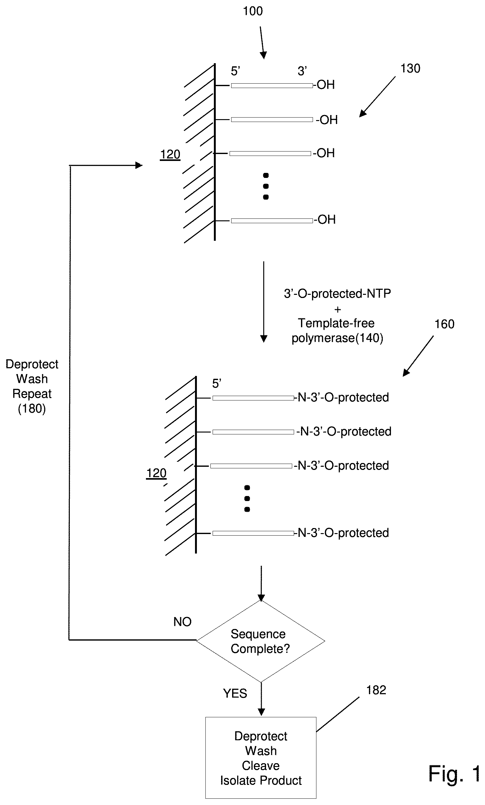 Patent US12377397 Figure 1 – Systems, apparatus and kits for enzymatic polynucleotide synthesis