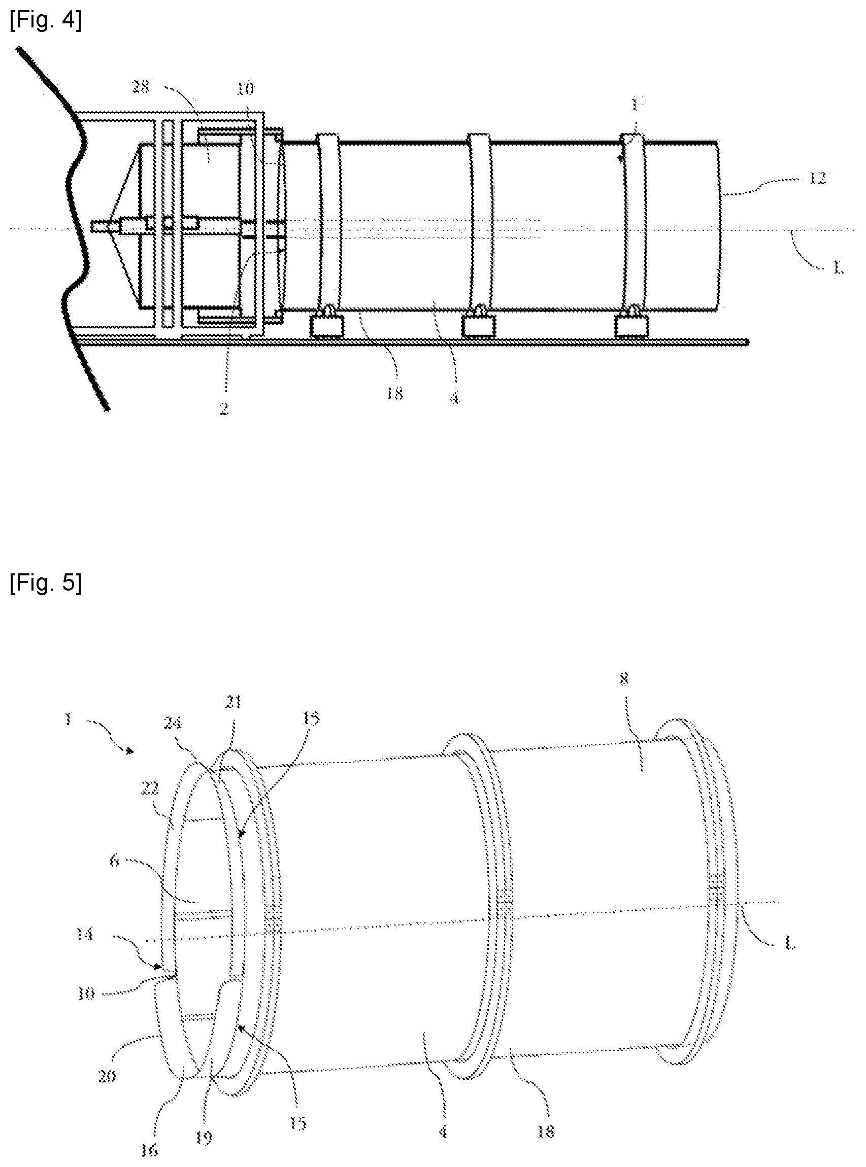 Patent US12377398 Figure 4 – Process for installing a section of packing in a casing