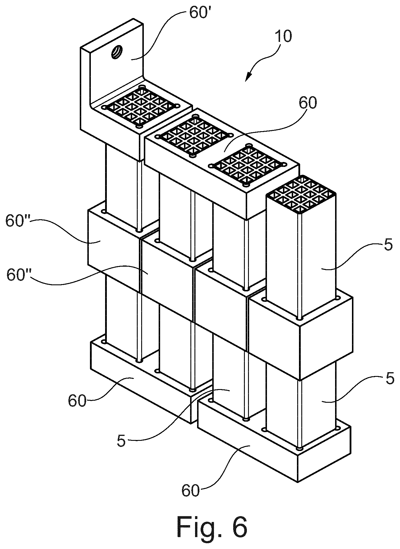 Patent US12377410 Figure 6 – Structured catalyst