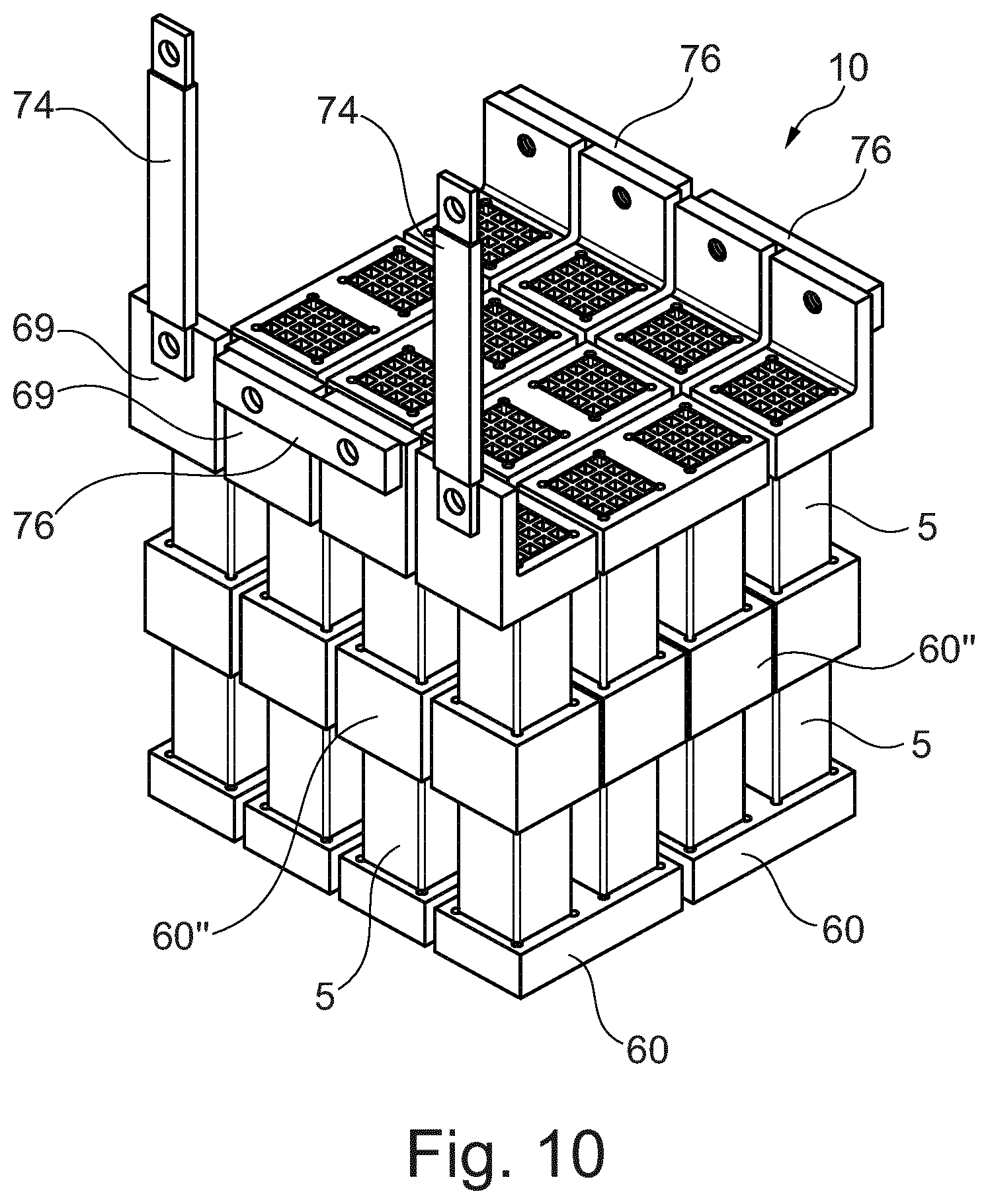 Patent US12377410 Figure 9 – Structured catalyst