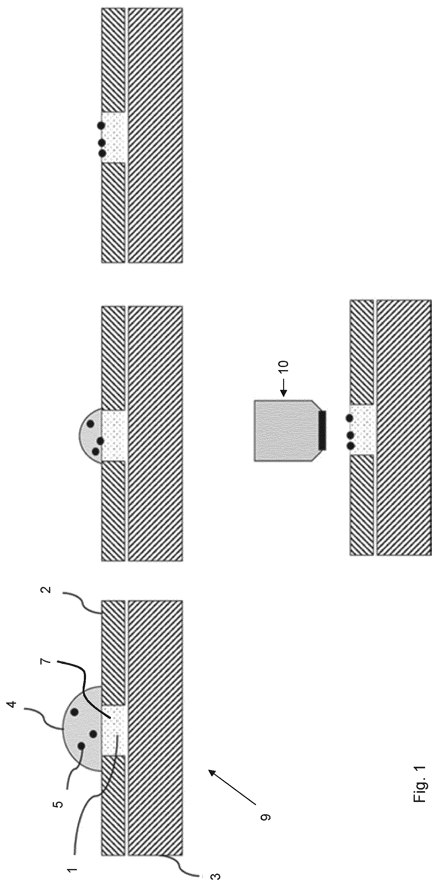 Patent US12377412 Figure 1 – Sample analysis device