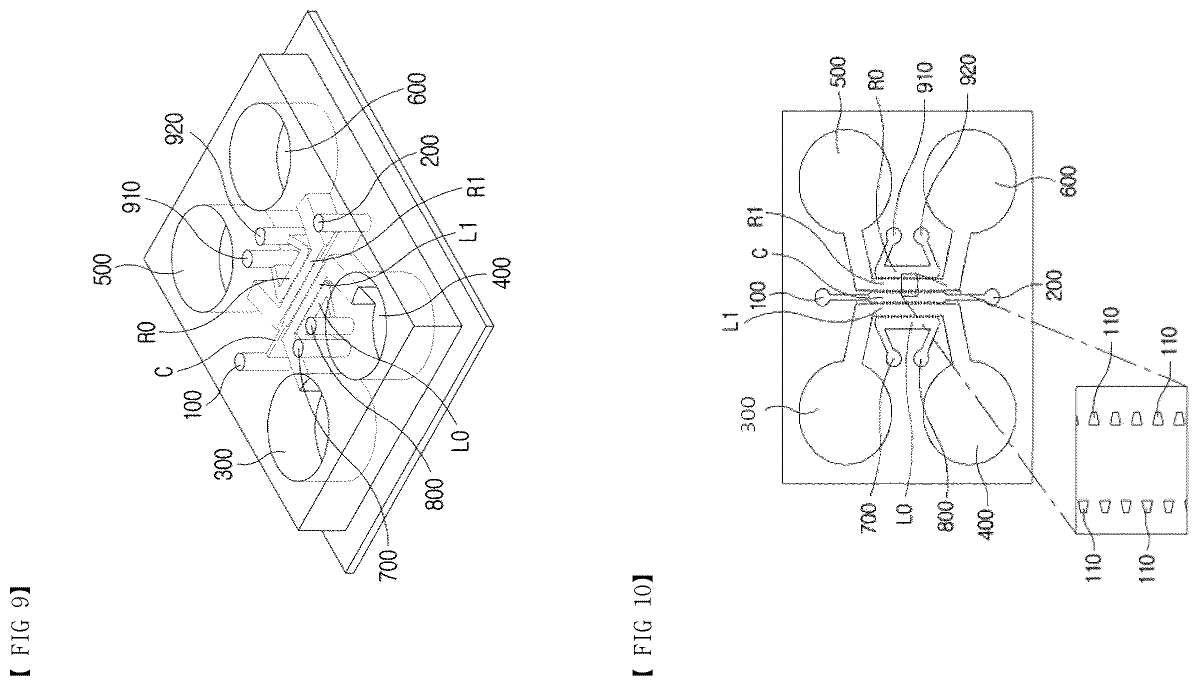 Patent US12377413 Figure 9 – Blood brain barrier-on-a-chip
