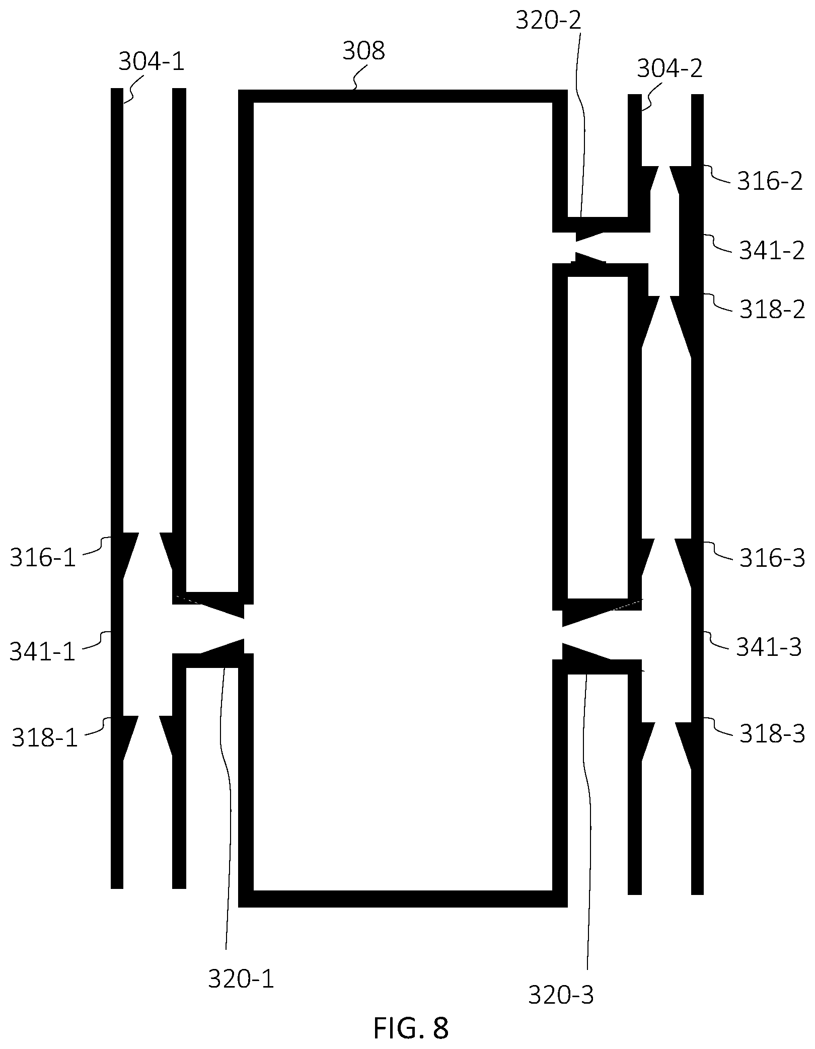 Patent US12377416 Figure 8 – Reversible micro-valve devices
