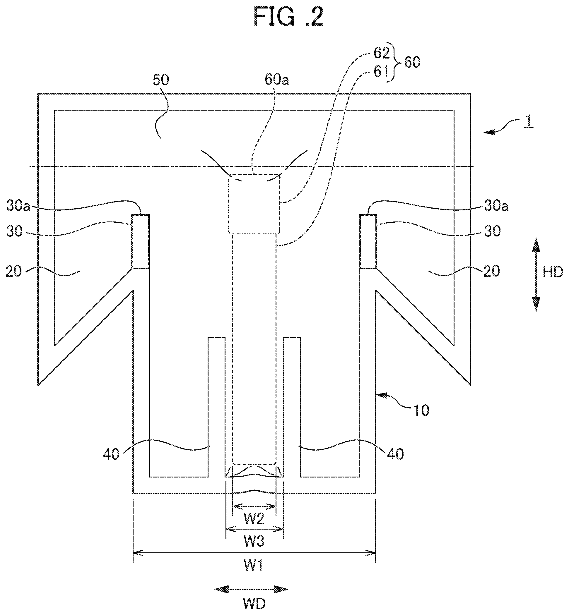 Patent US12377418 Figure 2 – Medical container