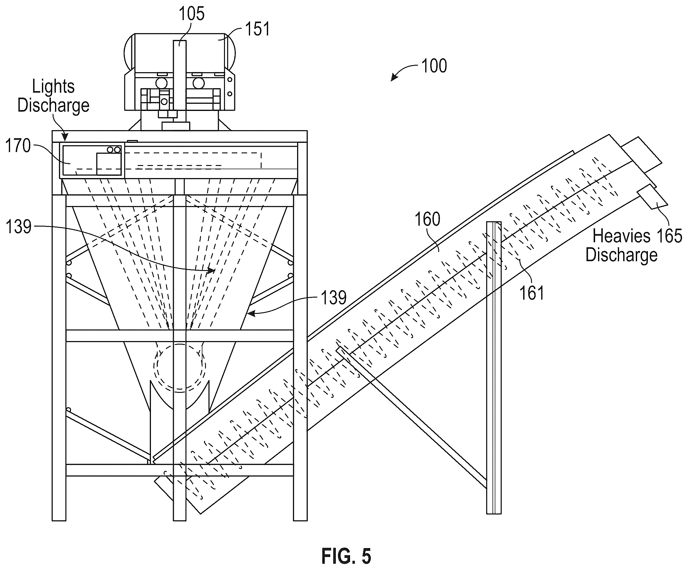 Patent US12377421 Figure 4 – System and method for four dimensionally separating materials
