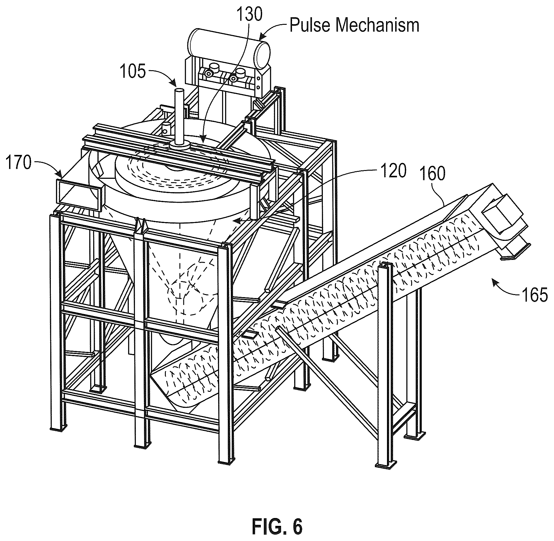 Patent US12377421 Figure 5 – System and method for four dimensionally separating materials