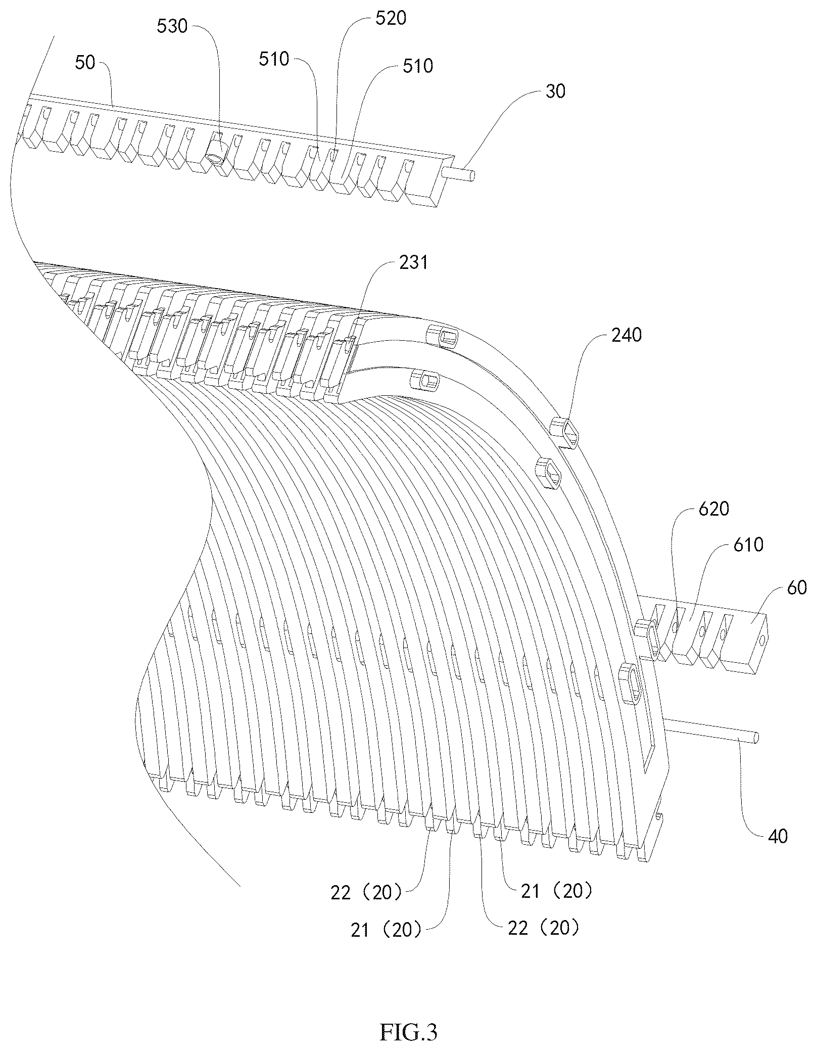 Patent US12377422 Figure 3 – Electrostatic dust removal apparatus and electrode unit thereof