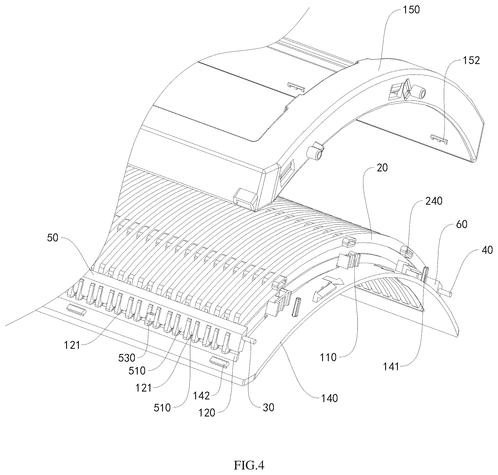 Patent US12377422 Figure 4 – Electrostatic dust removal apparatus and electrode unit thereof