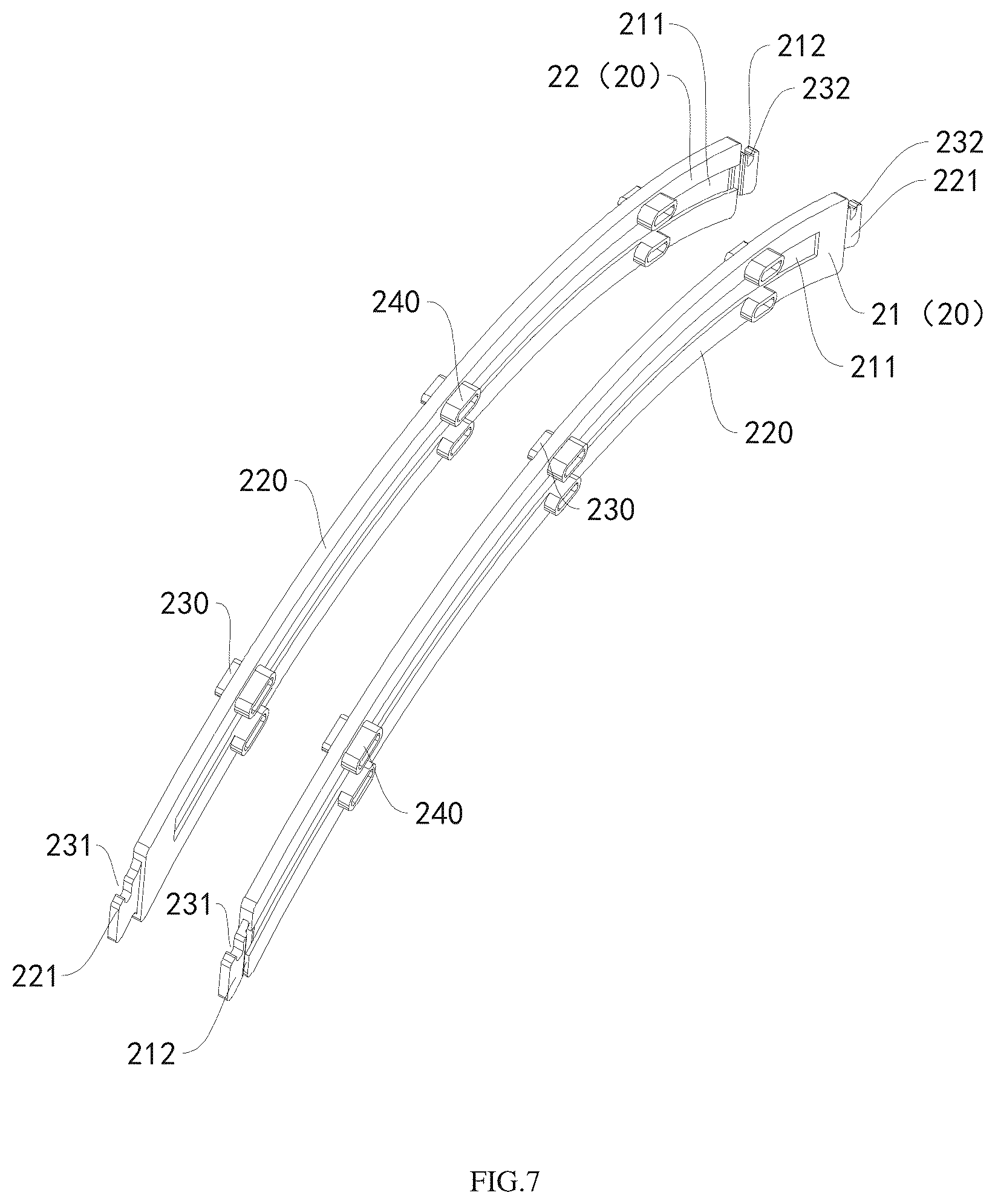 Patent US12377422 Figure 7 – Electrostatic dust removal apparatus and electrode unit thereof